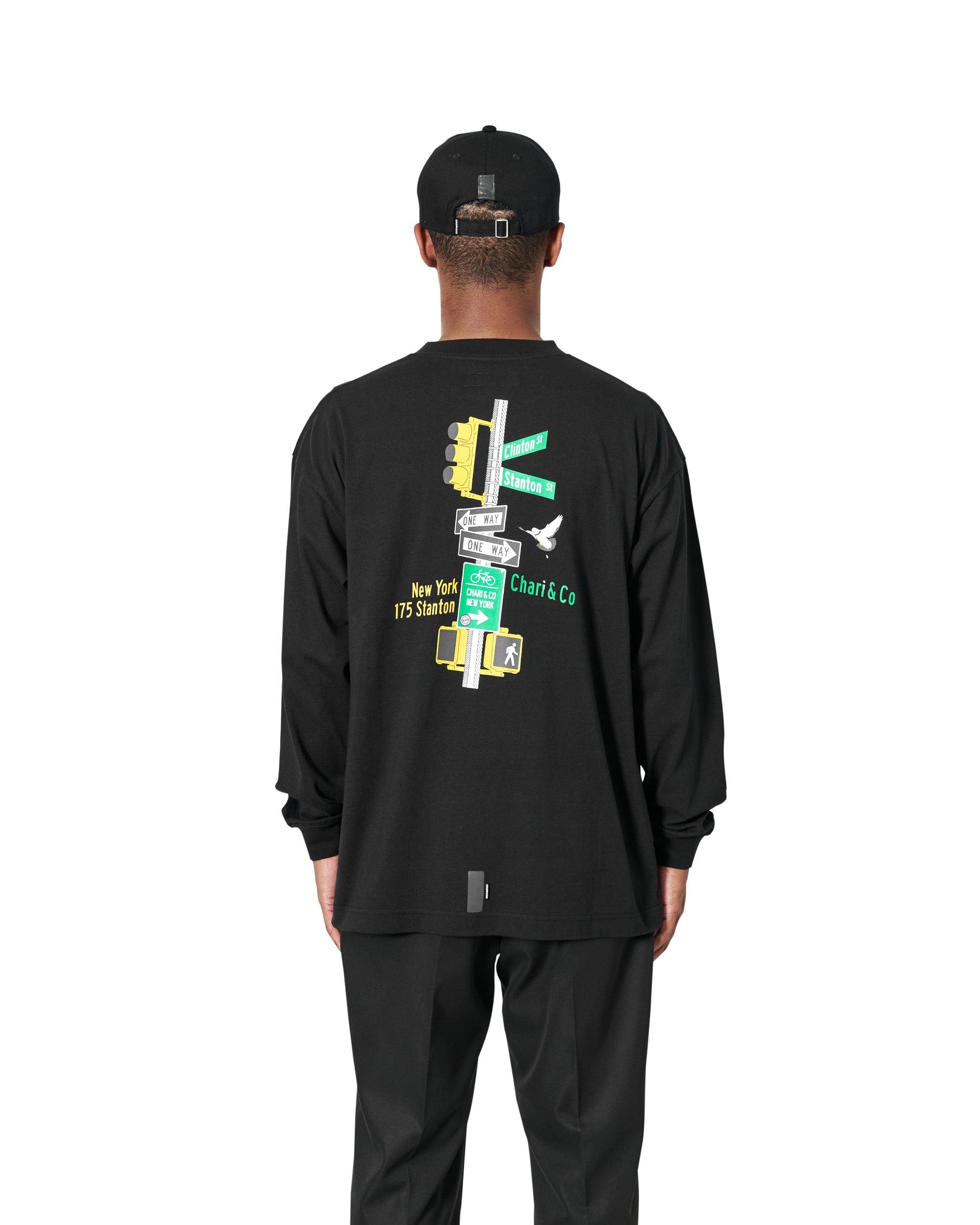 CLINTON & STANTON L/S TEE