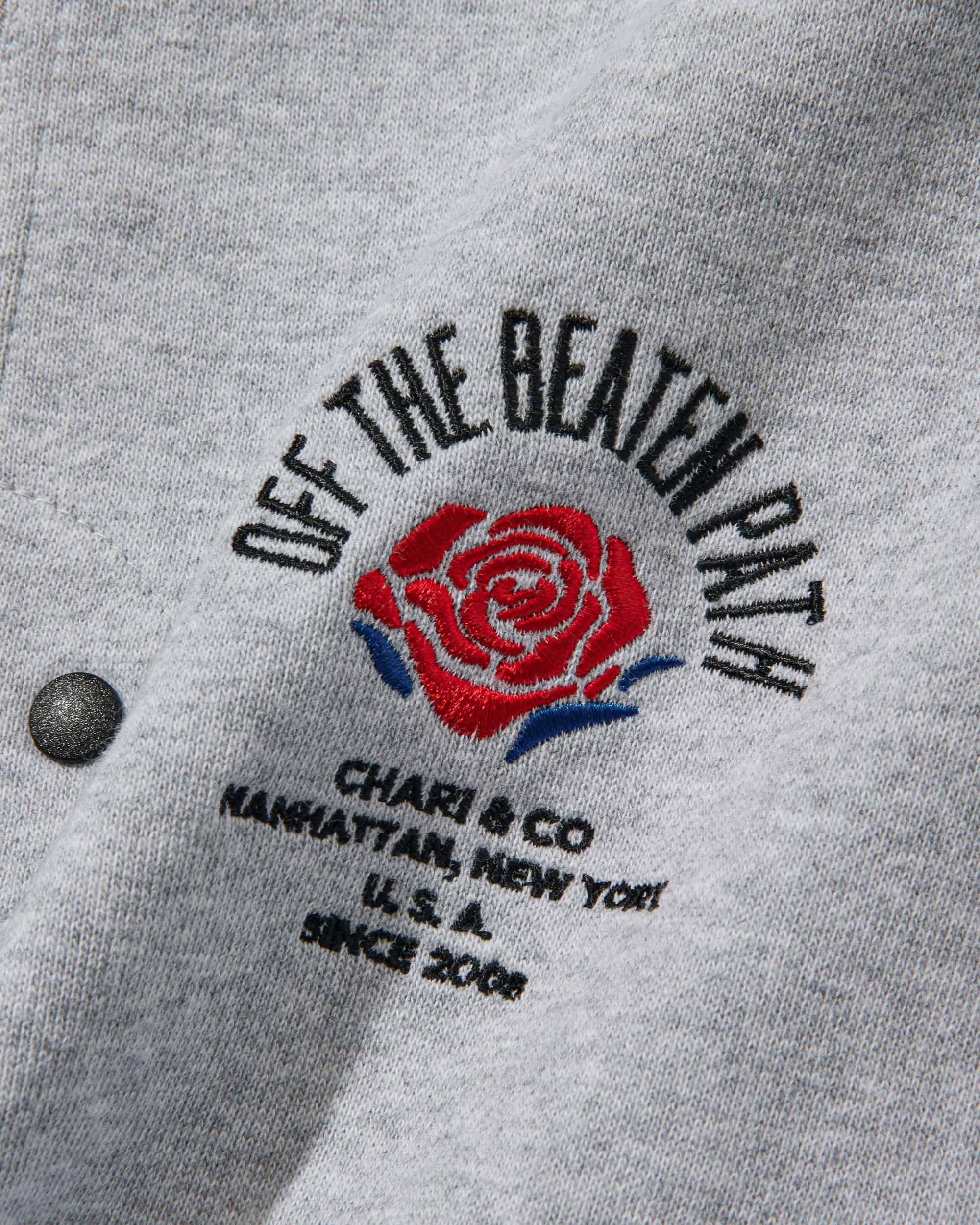 OFF THE BEATEN PATH ZIPUP HOODIE SWEATS