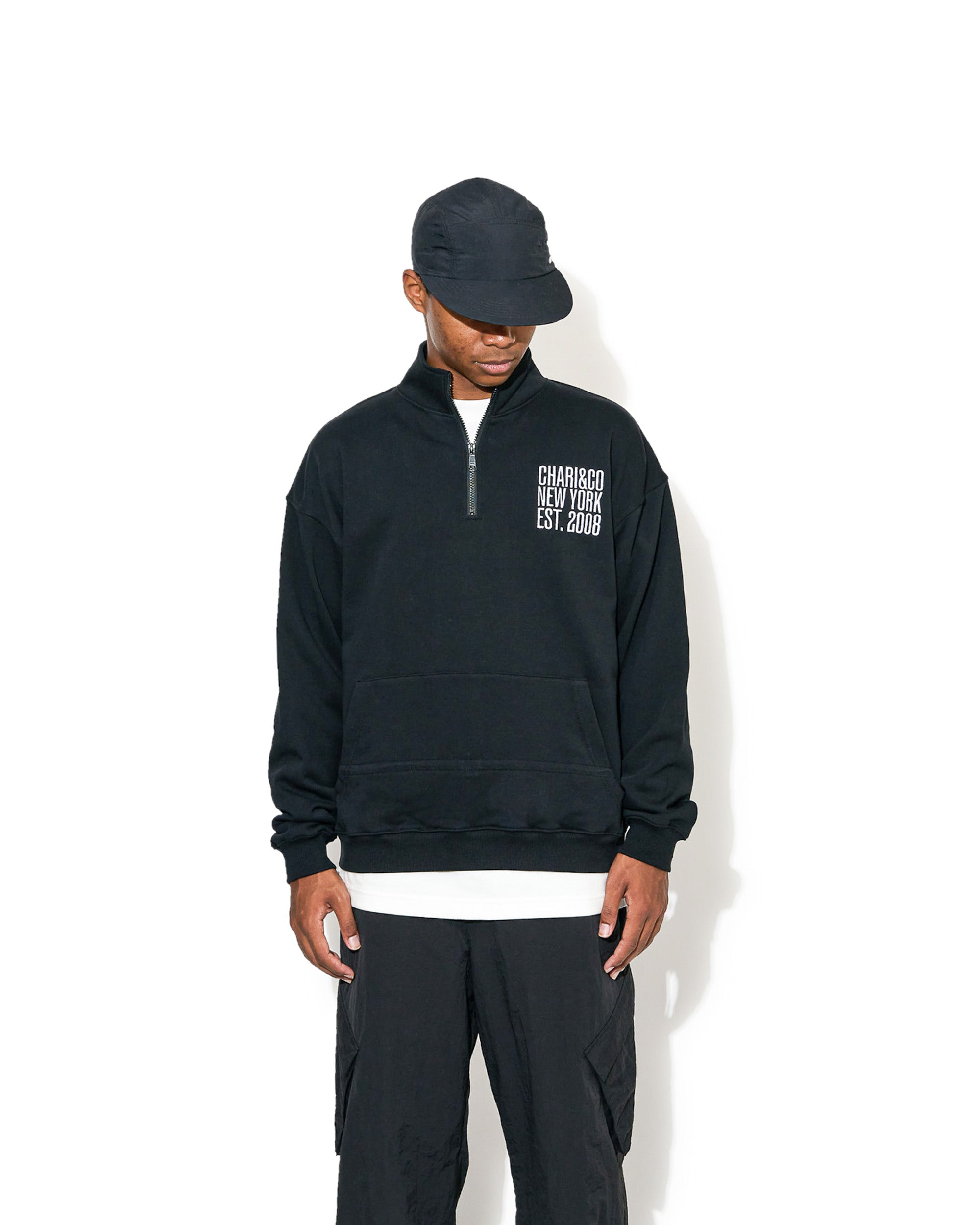 VENTILATED HI NECK SWEATS