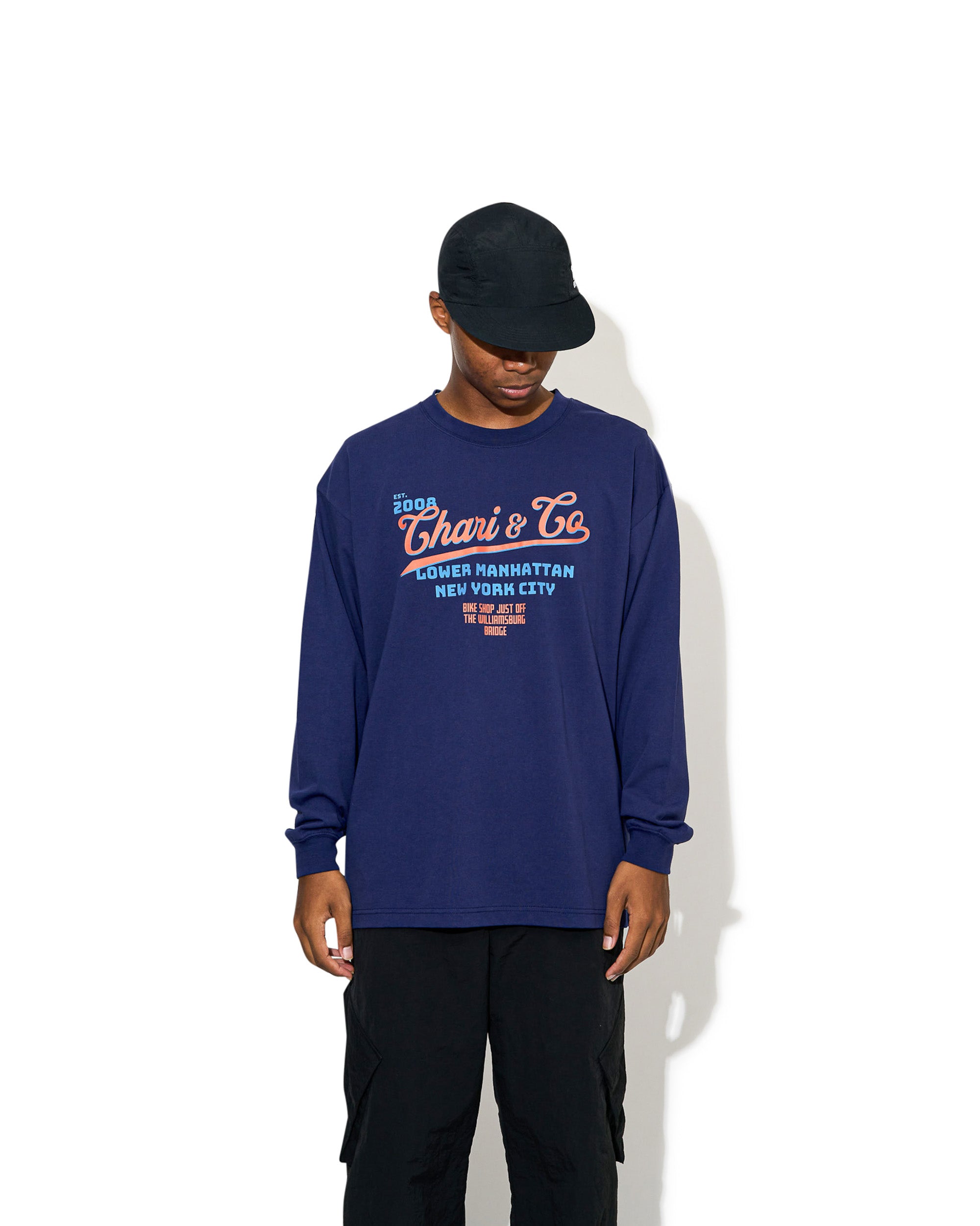 LOWER CITY BASEBALL L/S TEE