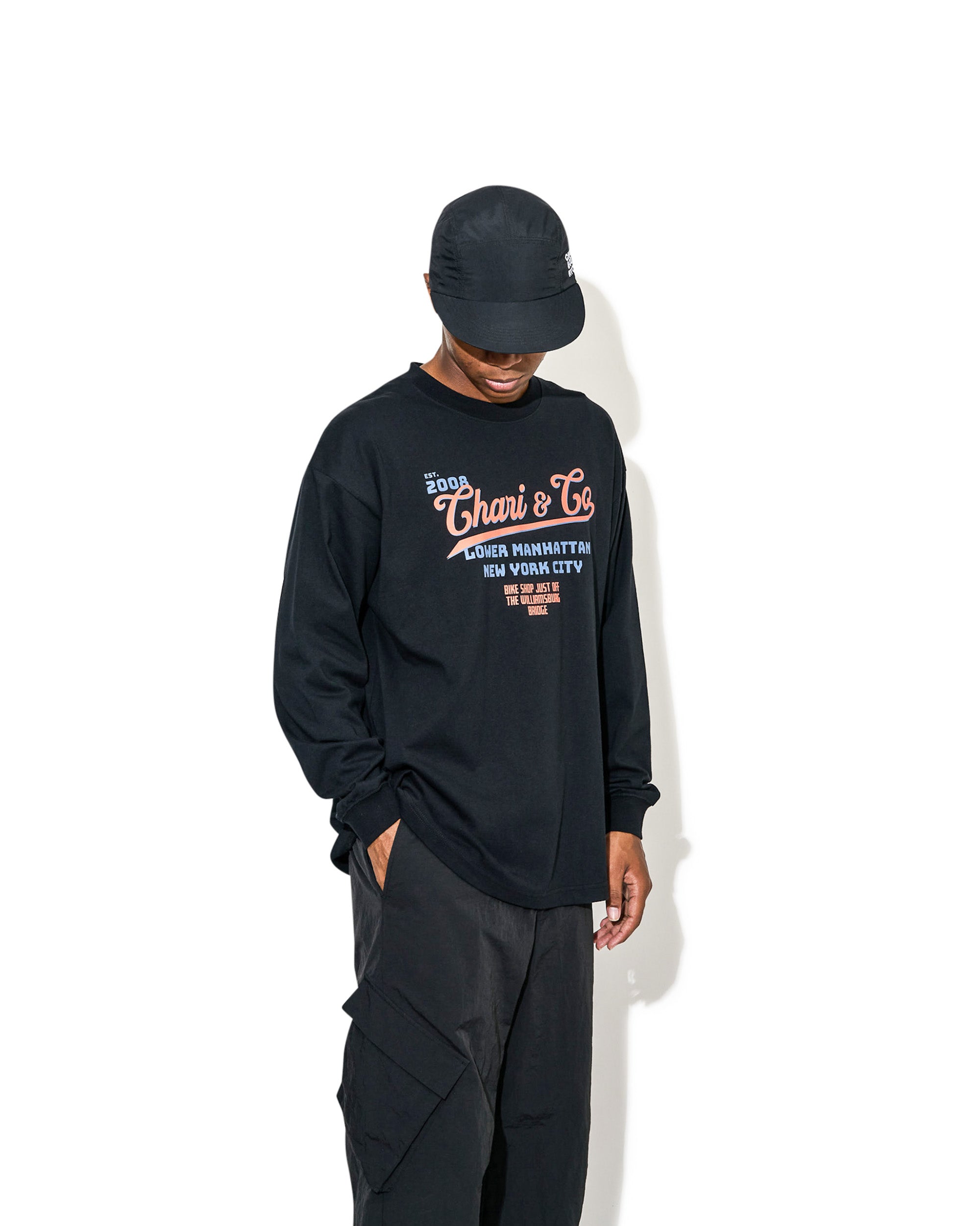 LOWER CITY BASEBALL L/S TEE