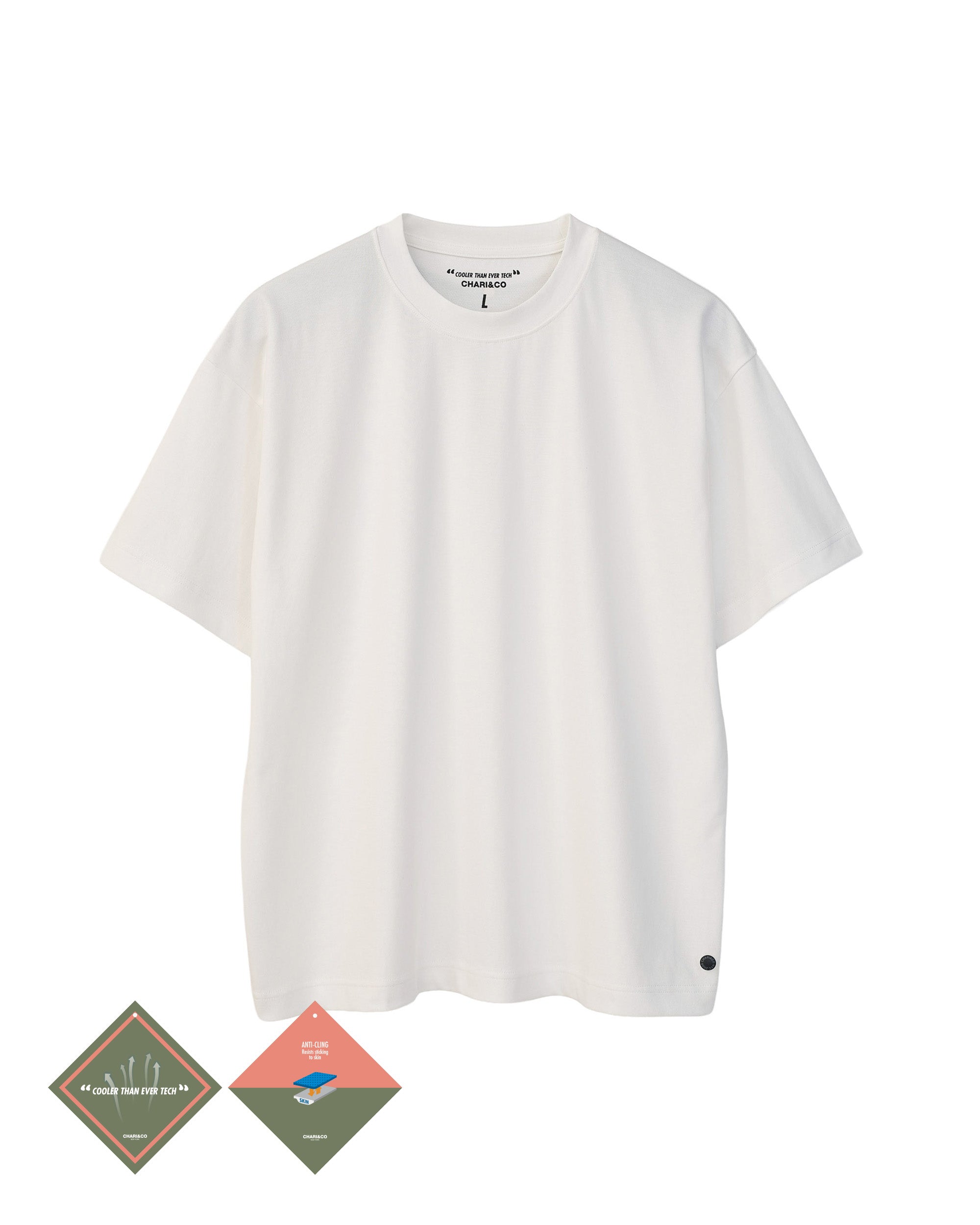 【6月初旬発売予定】DOT SNAP COOLER TEE
