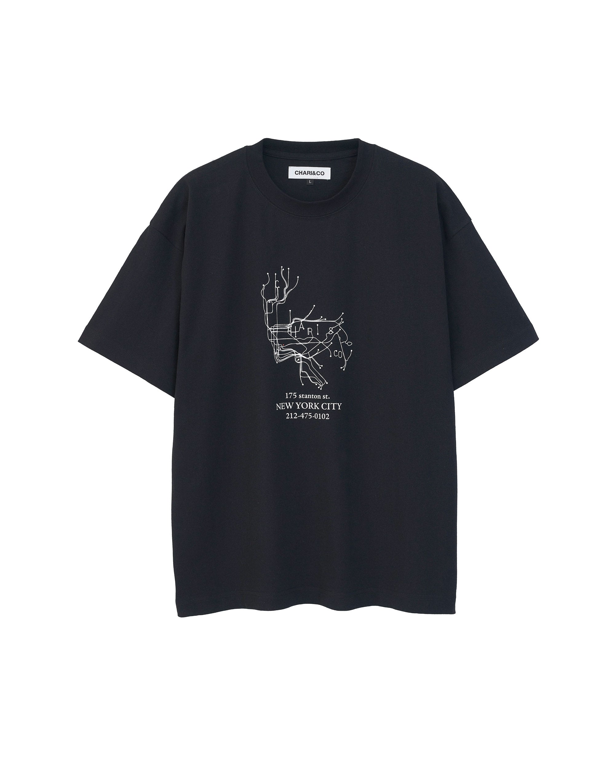 【8月初旬発売予定】CHARI METRO MAP TEE