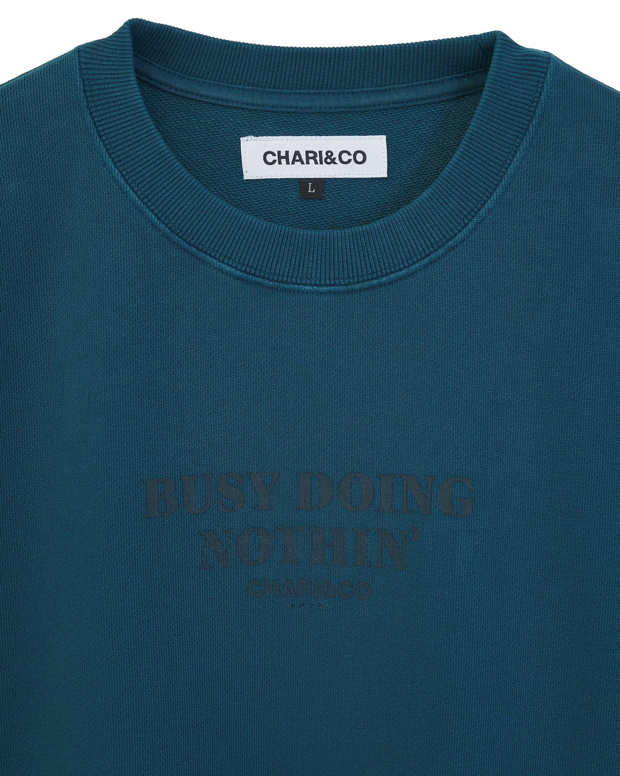 【9月初旬発売予定】BUSY DONING NOTHING SWEATS