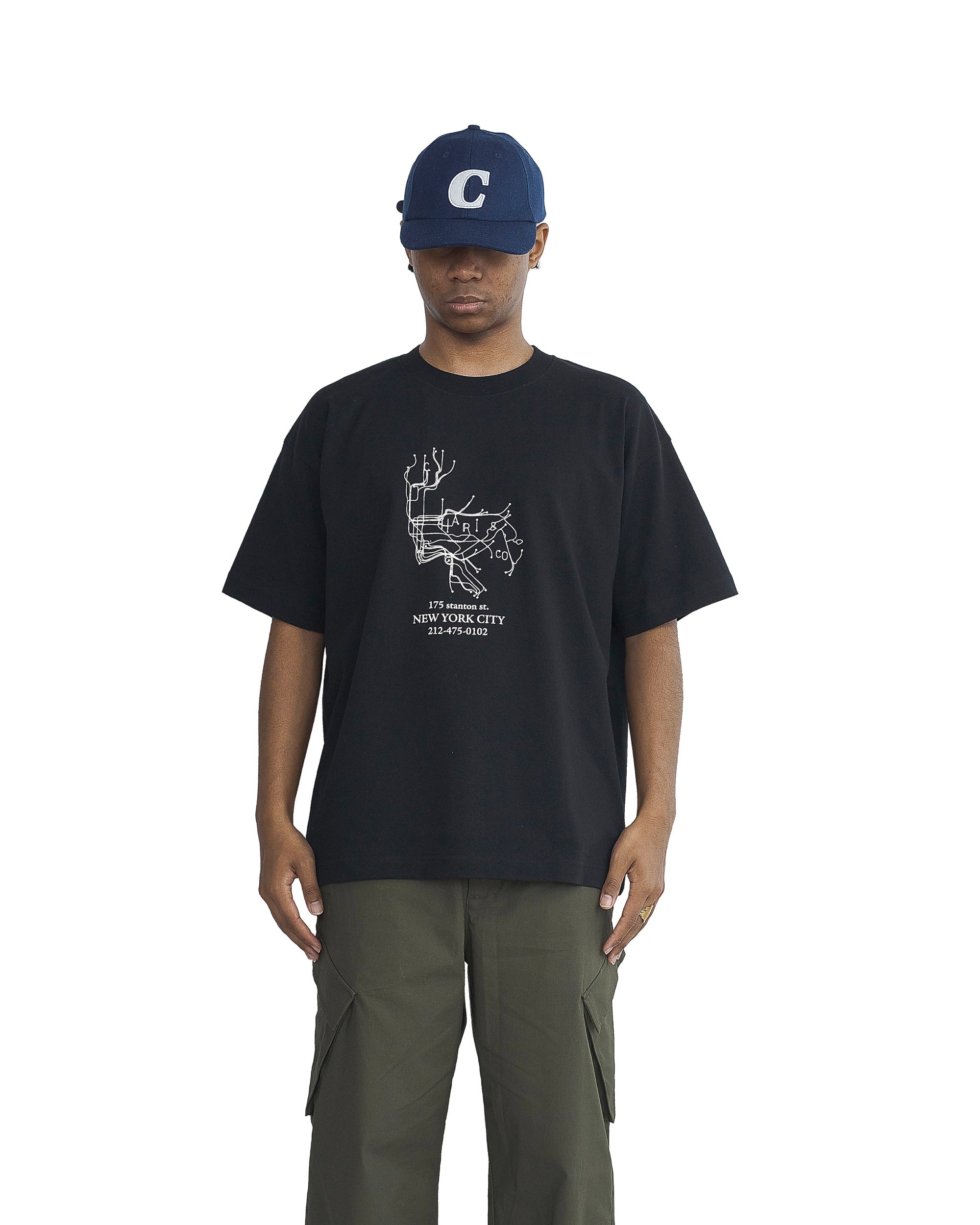 【8月初旬発売予定】CHARI METRO MAP TEE