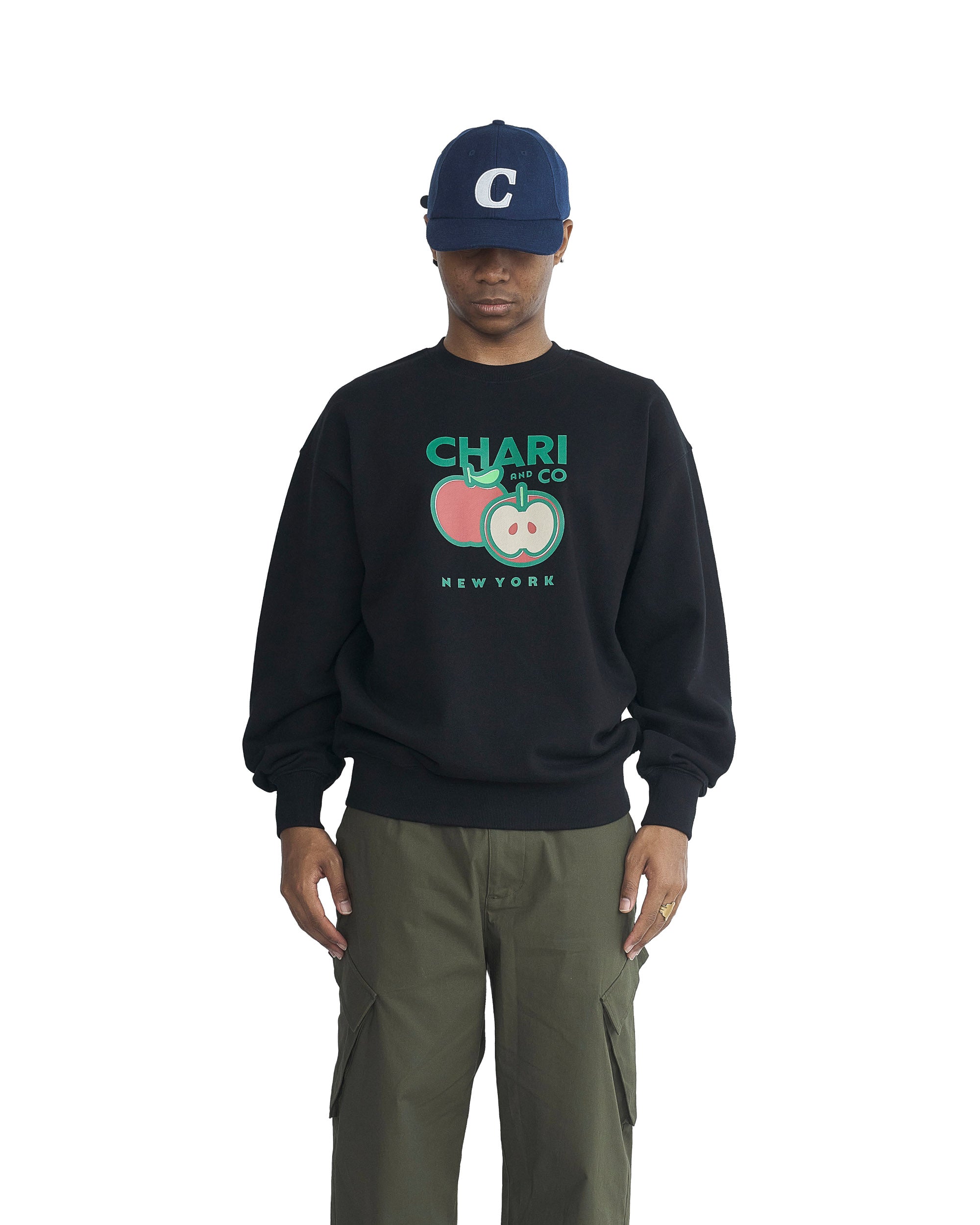 【9月初旬発売】BIG APPLE CITY CREWNECK SWEATS
