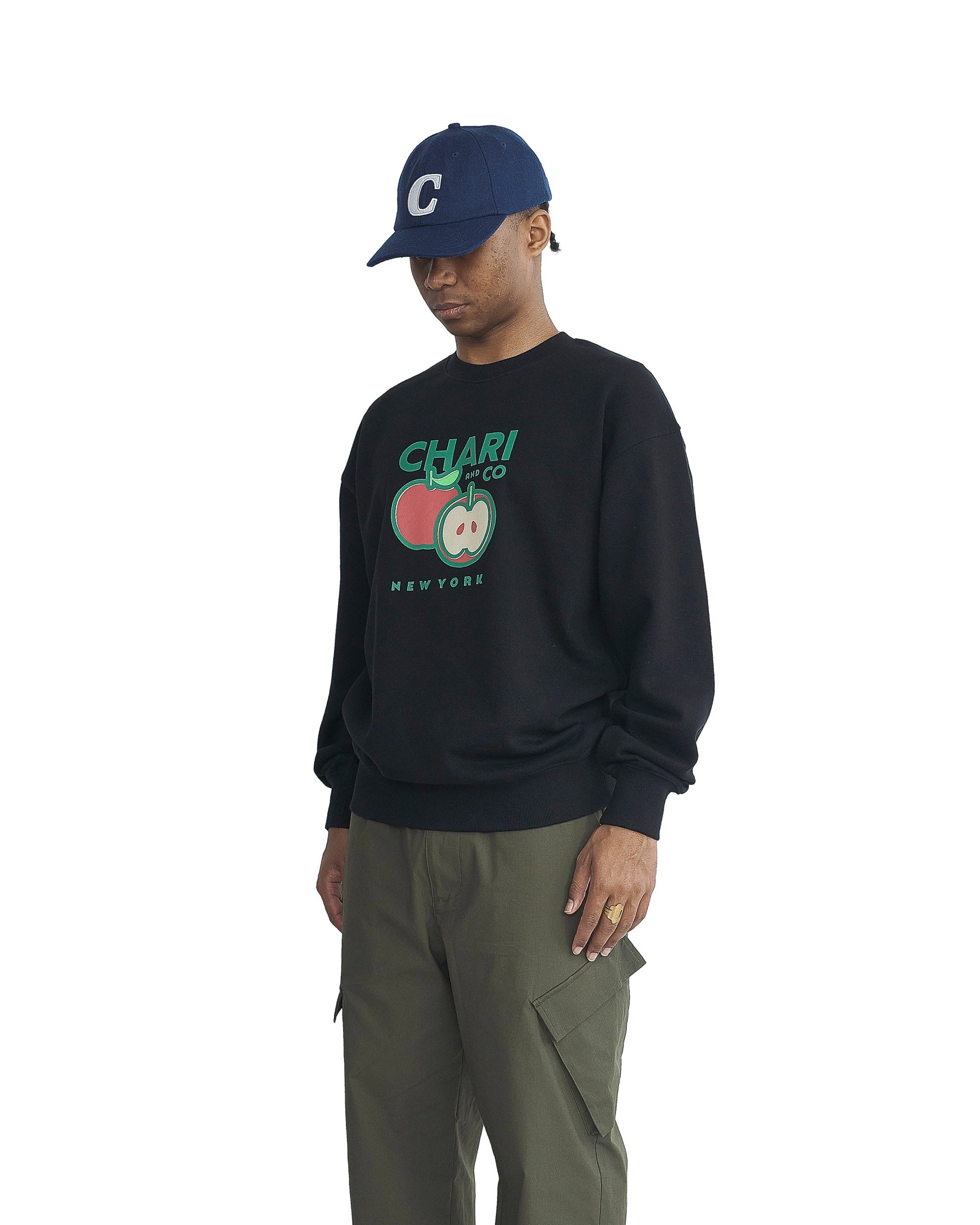 【9月初旬発売】BIG APPLE CITY CREWNECK SWEATS