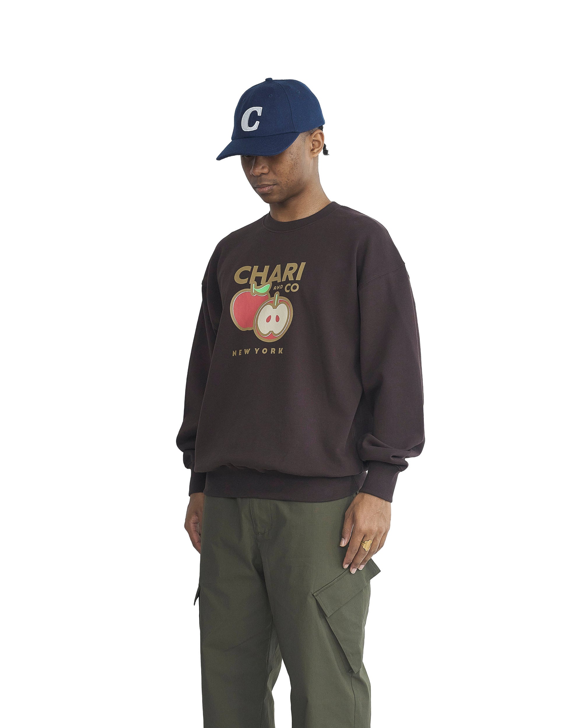 【9月初旬発売】BIG APPLE CITY CREWNECK SWEATS