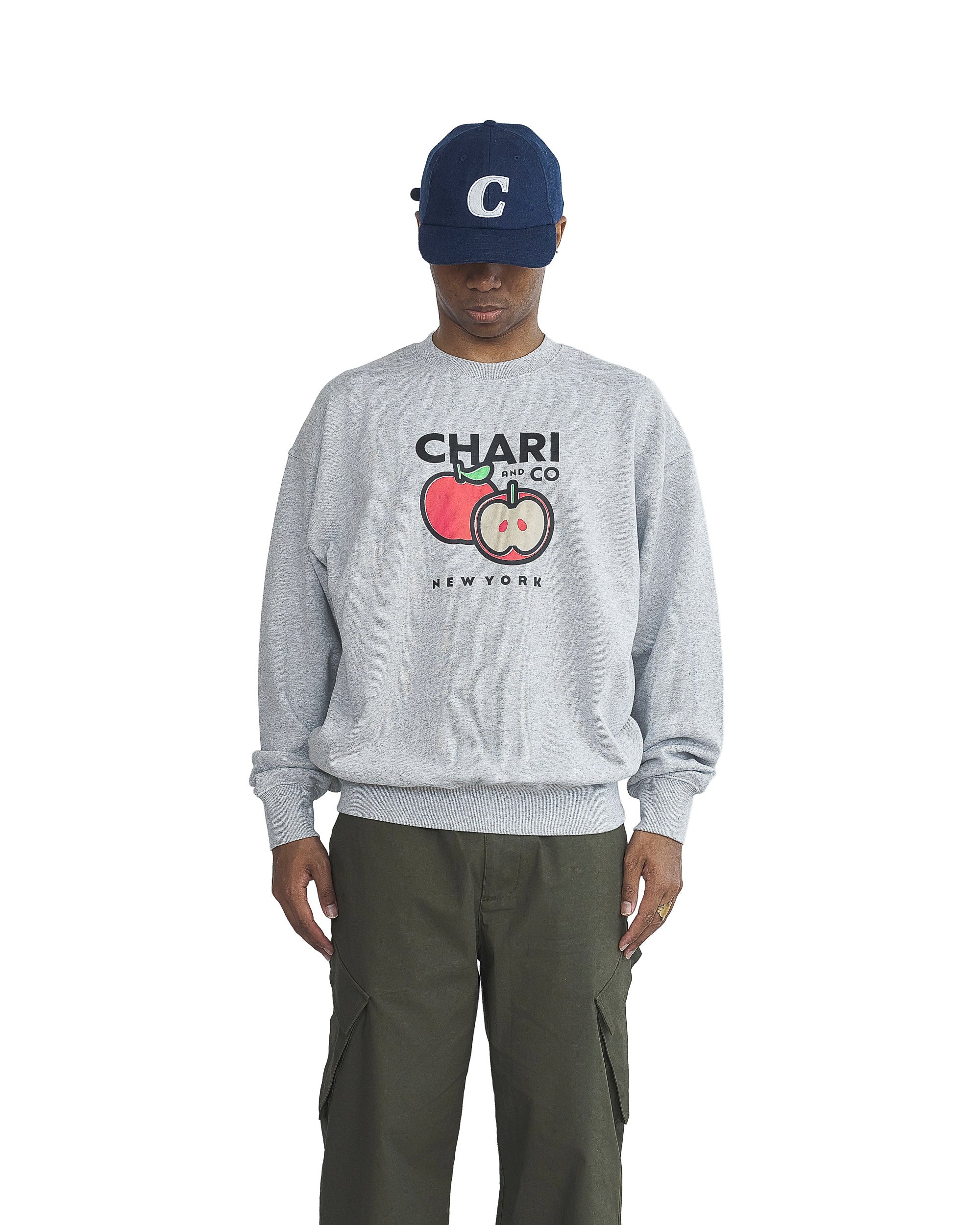 【9月初旬発売】BIG APPLE CITY CREWNECK SWEATS