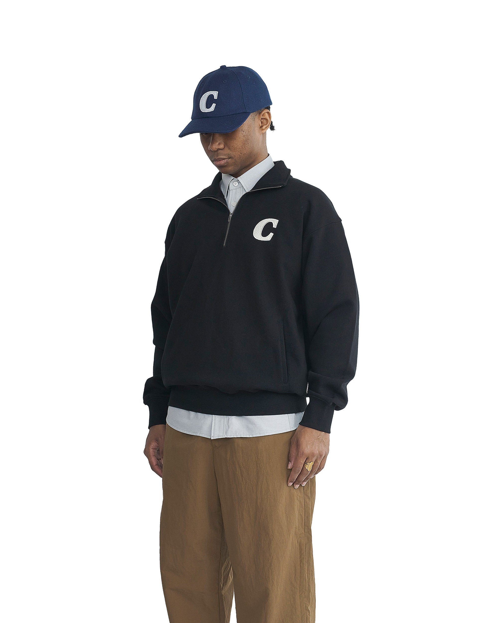 【10月中旬発売予定】INITIAL C HALFZIP SWEATS