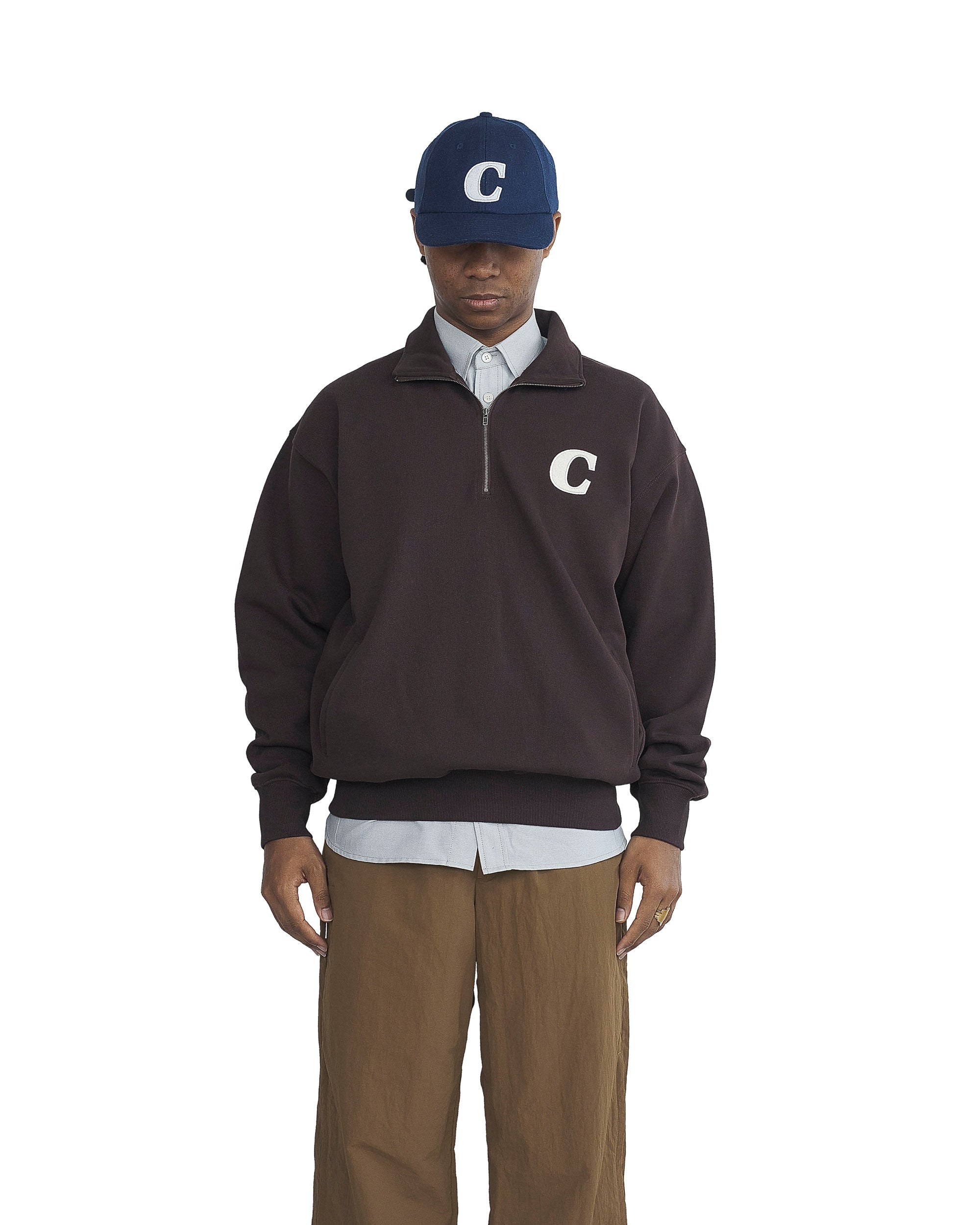 【10月中旬発売予定】INITIAL C HALFZIP SWEATS