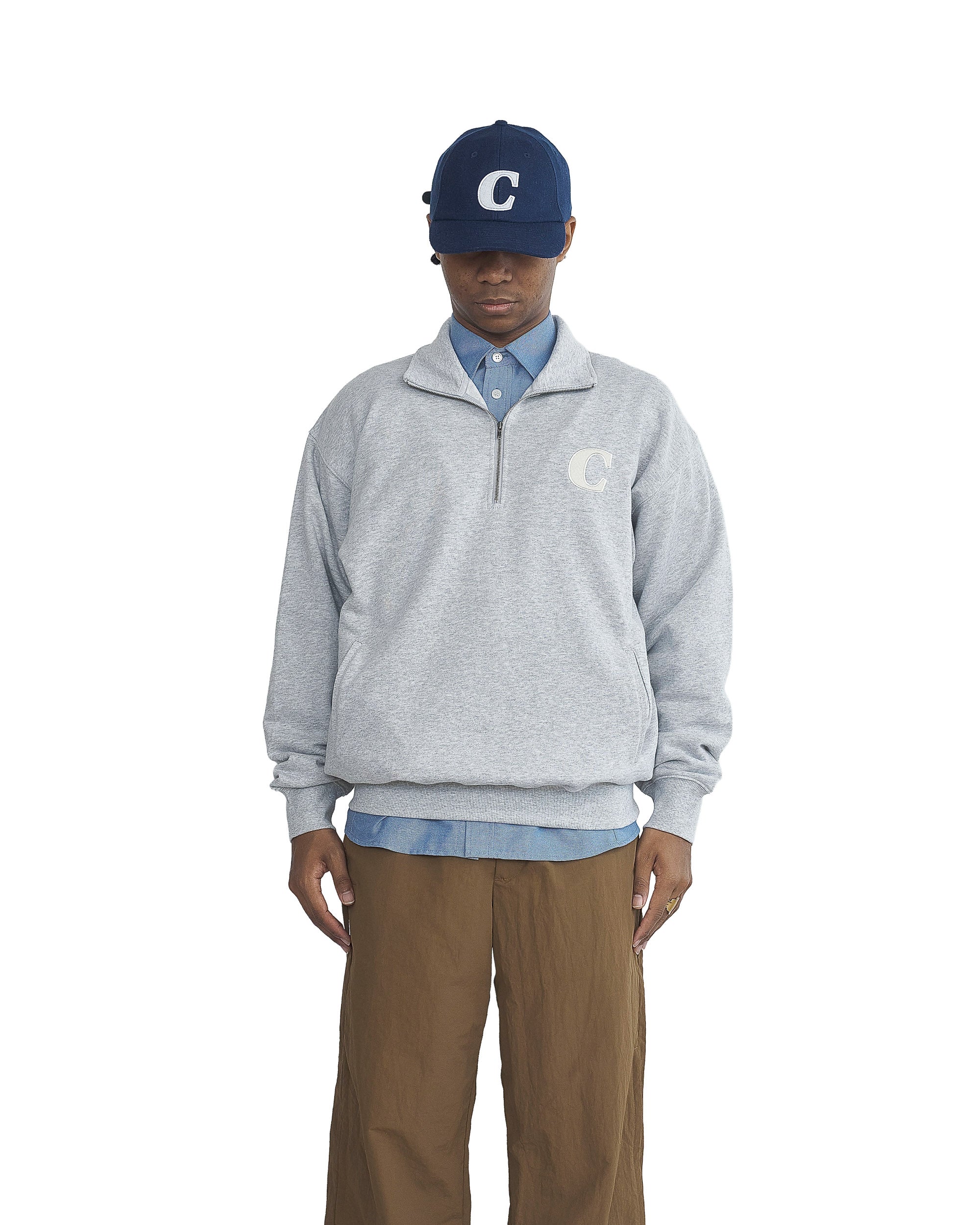 【10月中旬発売予定】INITIAL C HALFZIP SWEATS