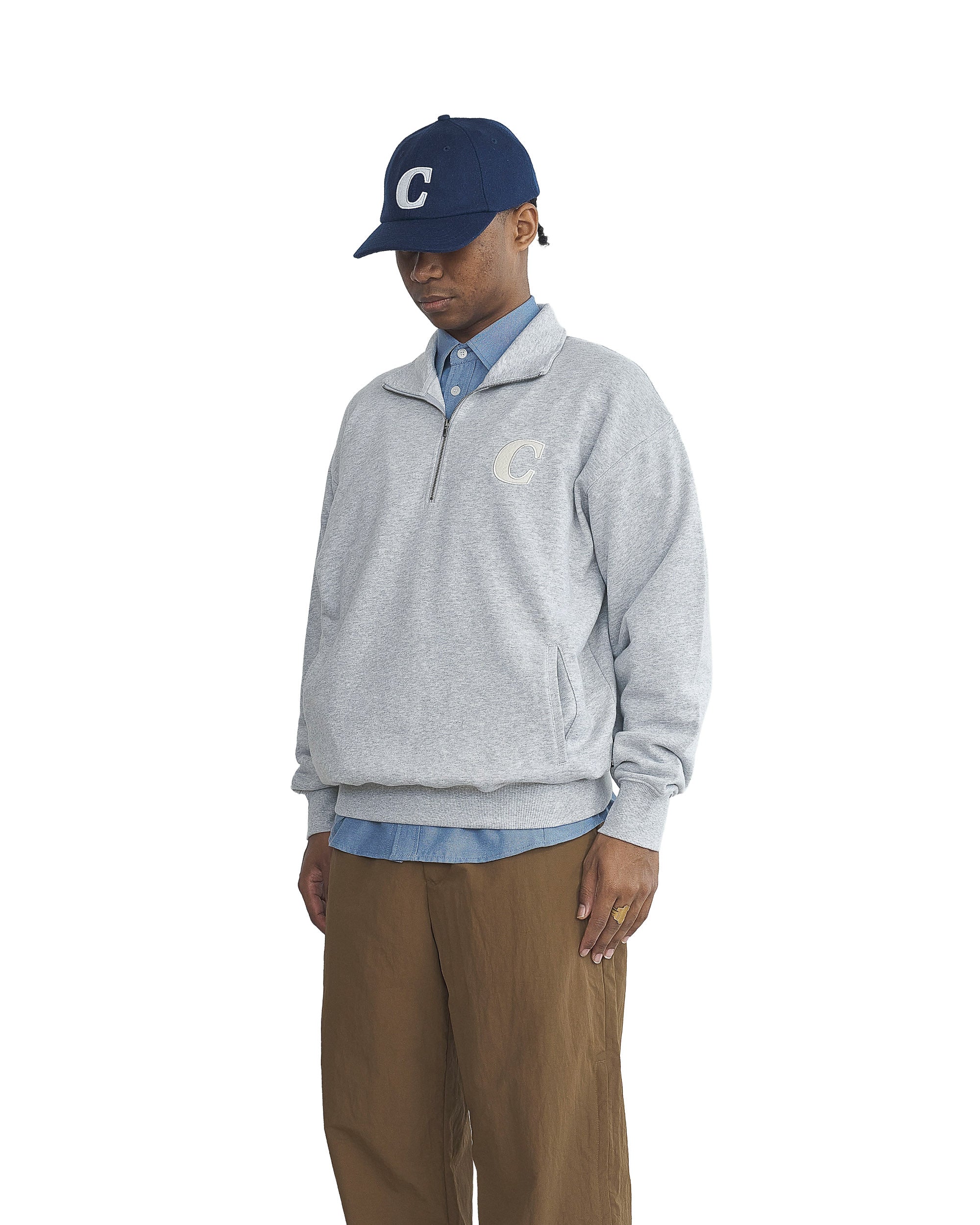 【10月中旬発売予定】INITIAL C HALFZIP SWEATS
