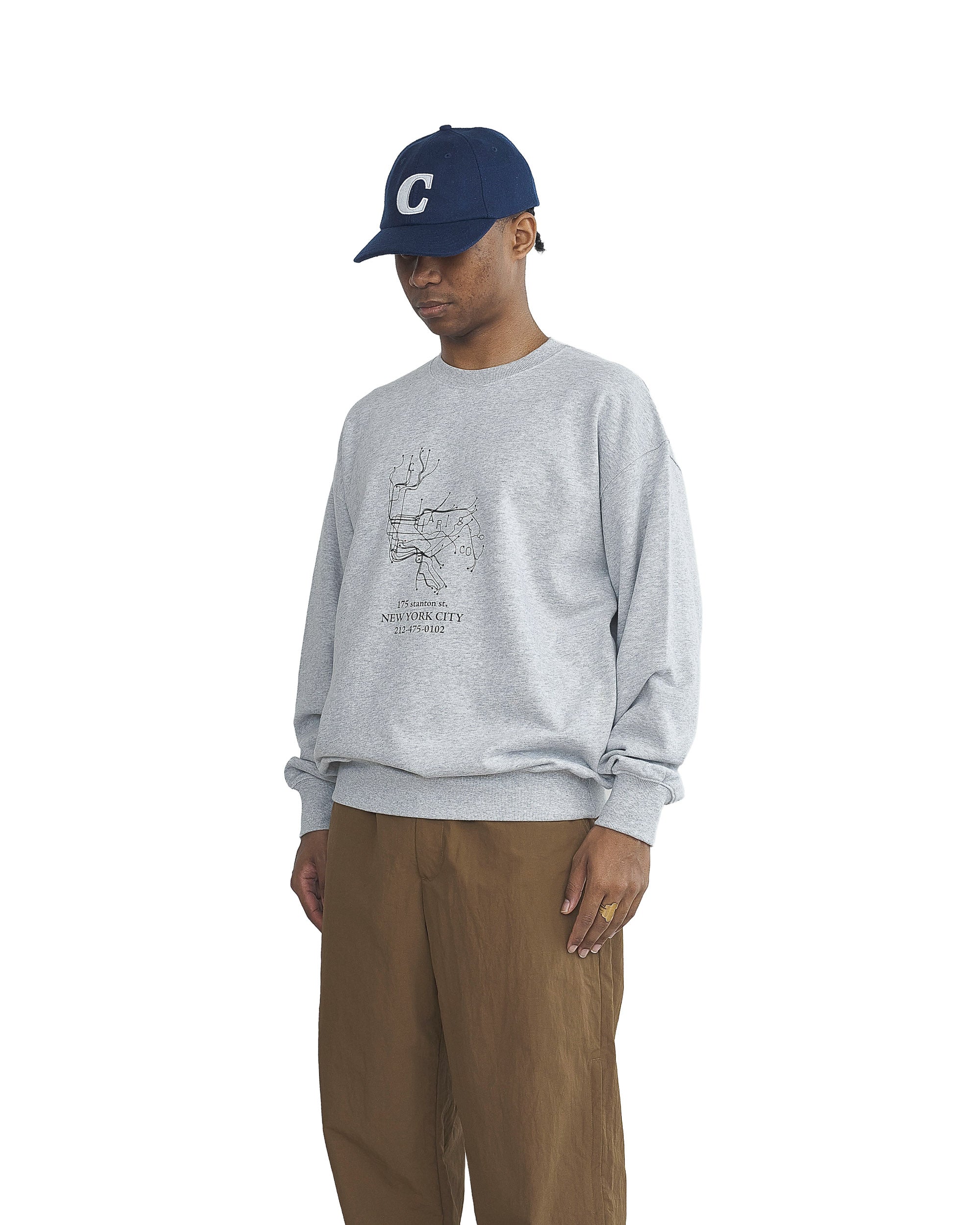【9月初旬発売予定】CHARI METRO MAP SWEATS