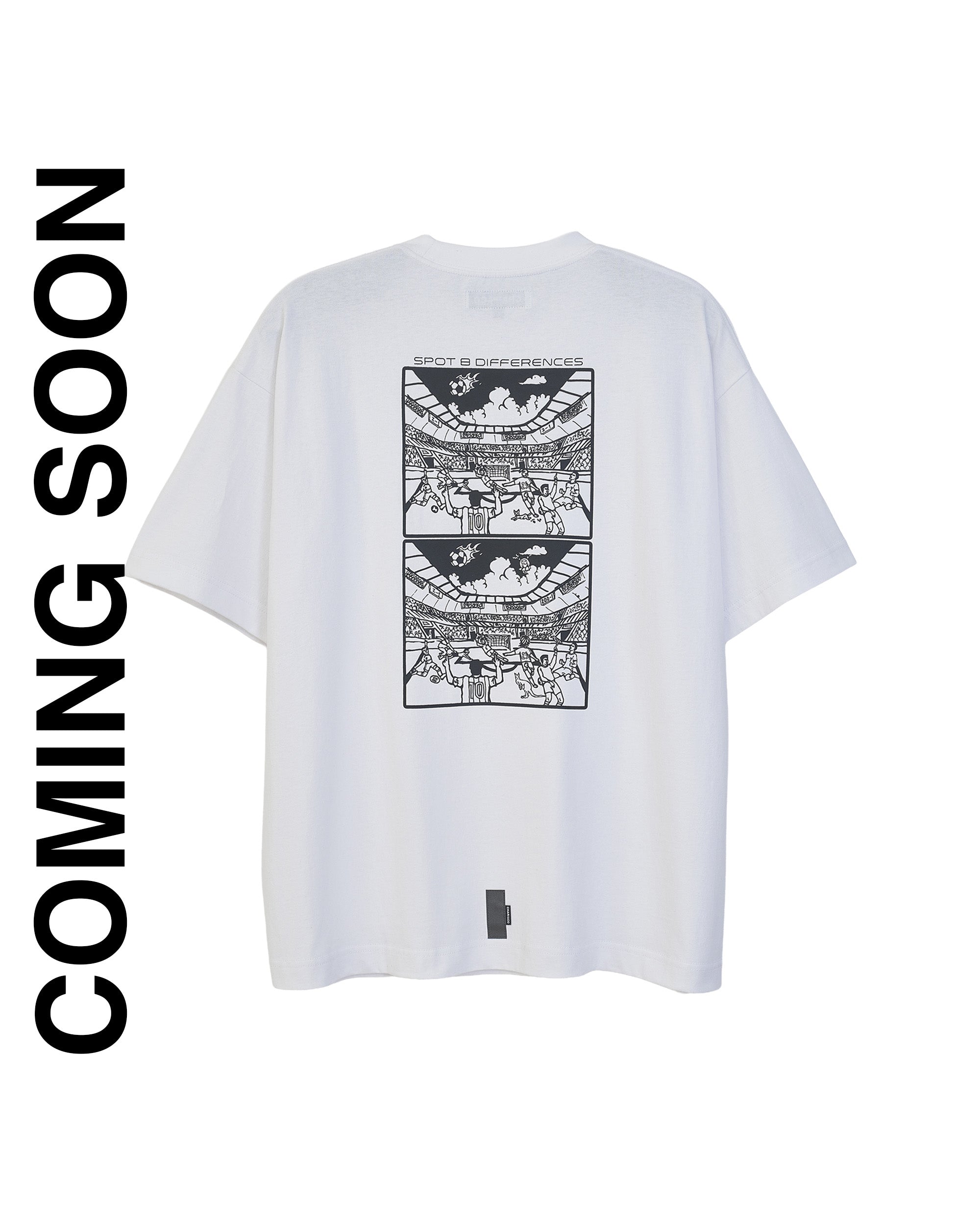 【8月初旬発売予定】SPOT THE DIFFERENCE SOCCER TEE