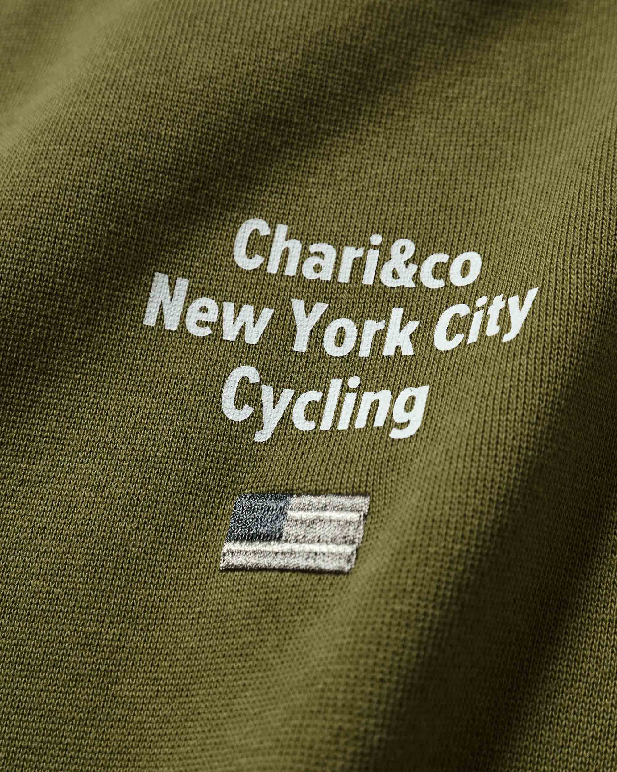 NYC CYCLING CREWNECK SWEATS
