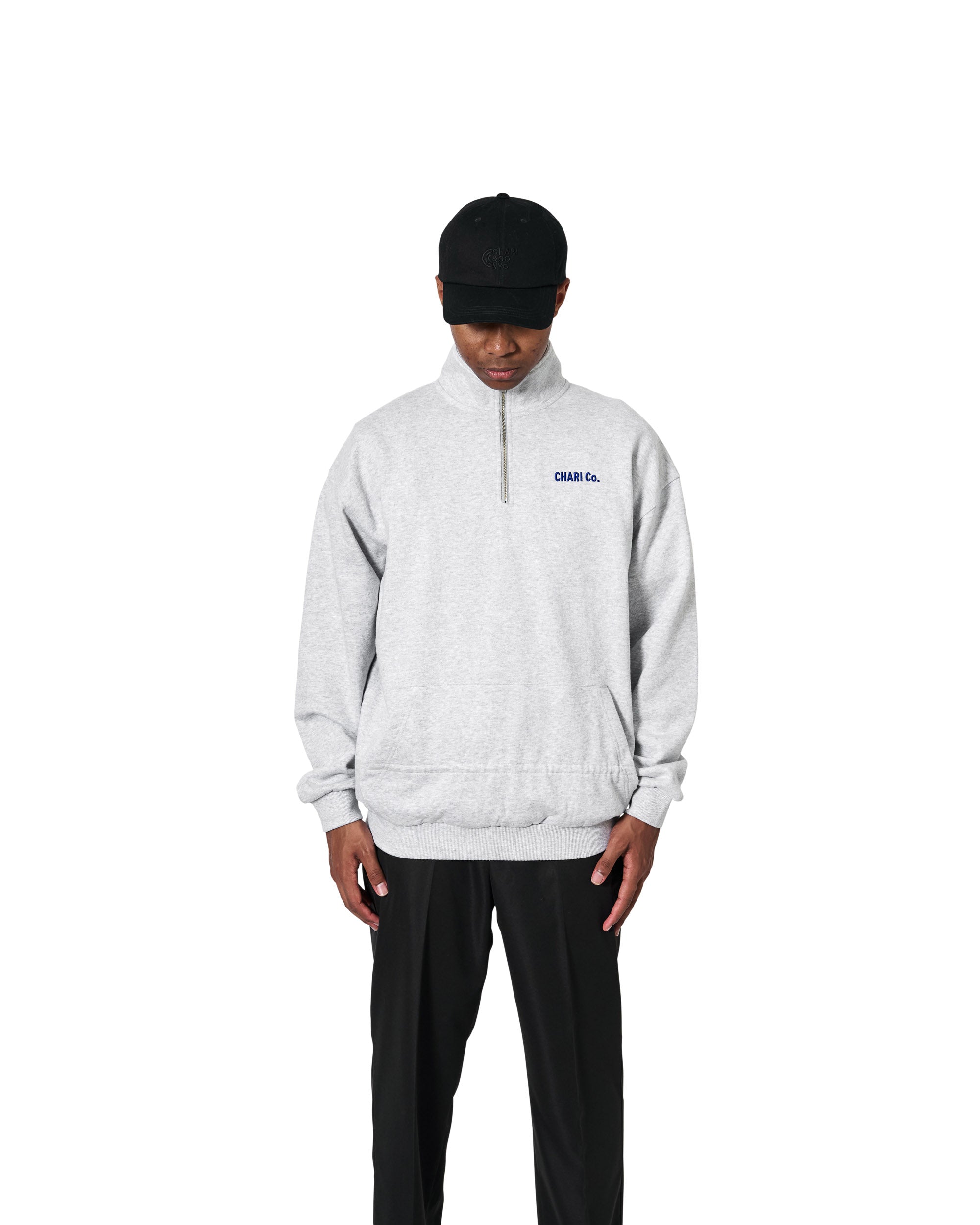 CHARI CO. HALFZIP SWEATS