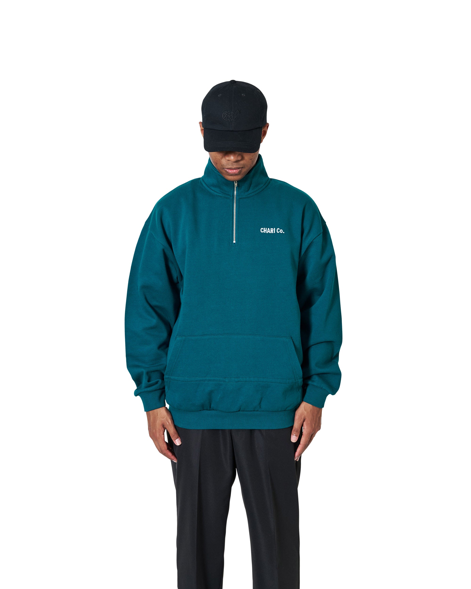 CHARI CO. HALFZIP SWEATS