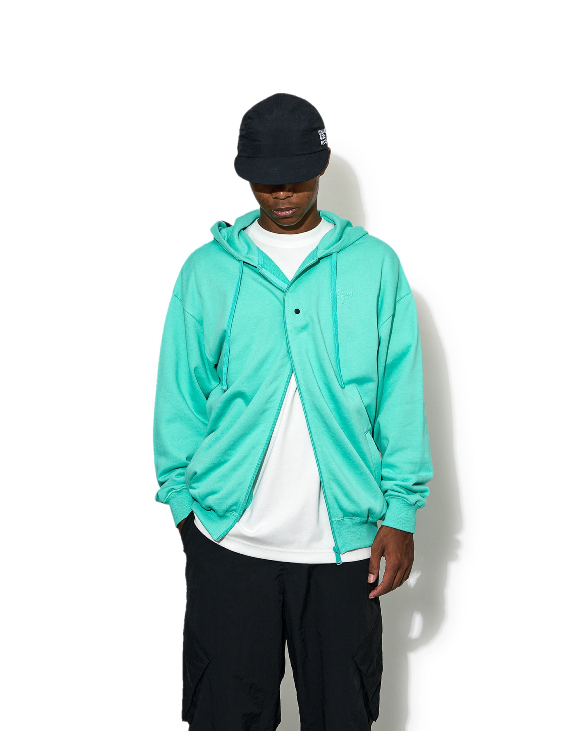 VENTILATED ZIPUP HOODIE SWEATS