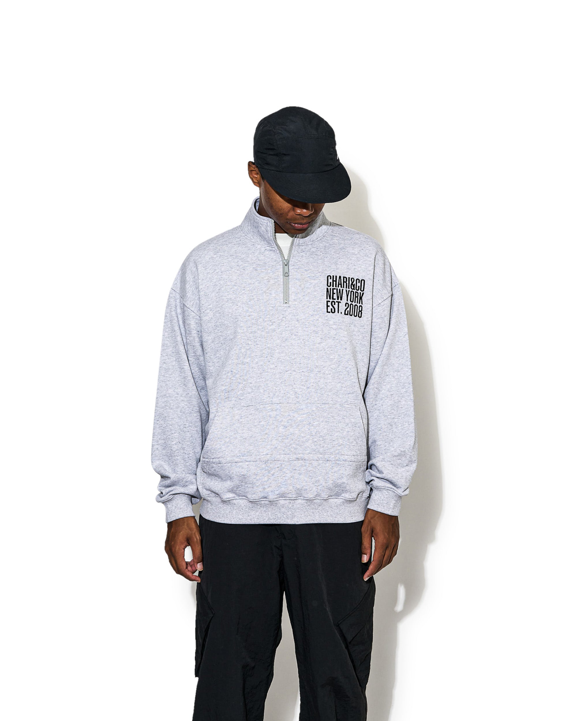 VENTILATED HI NECK SWEATS