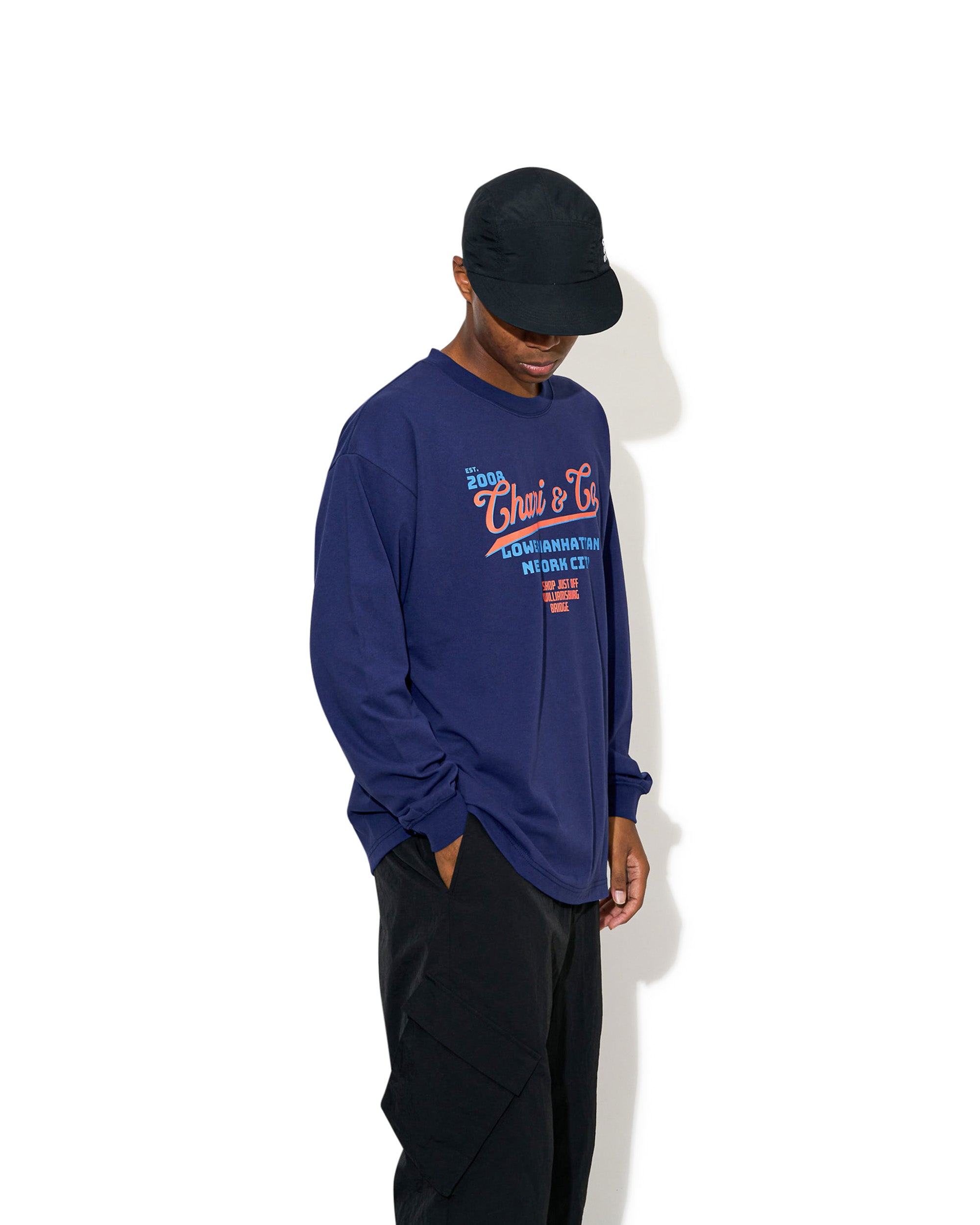 LOWER CITY BASEBALL L/S TEE