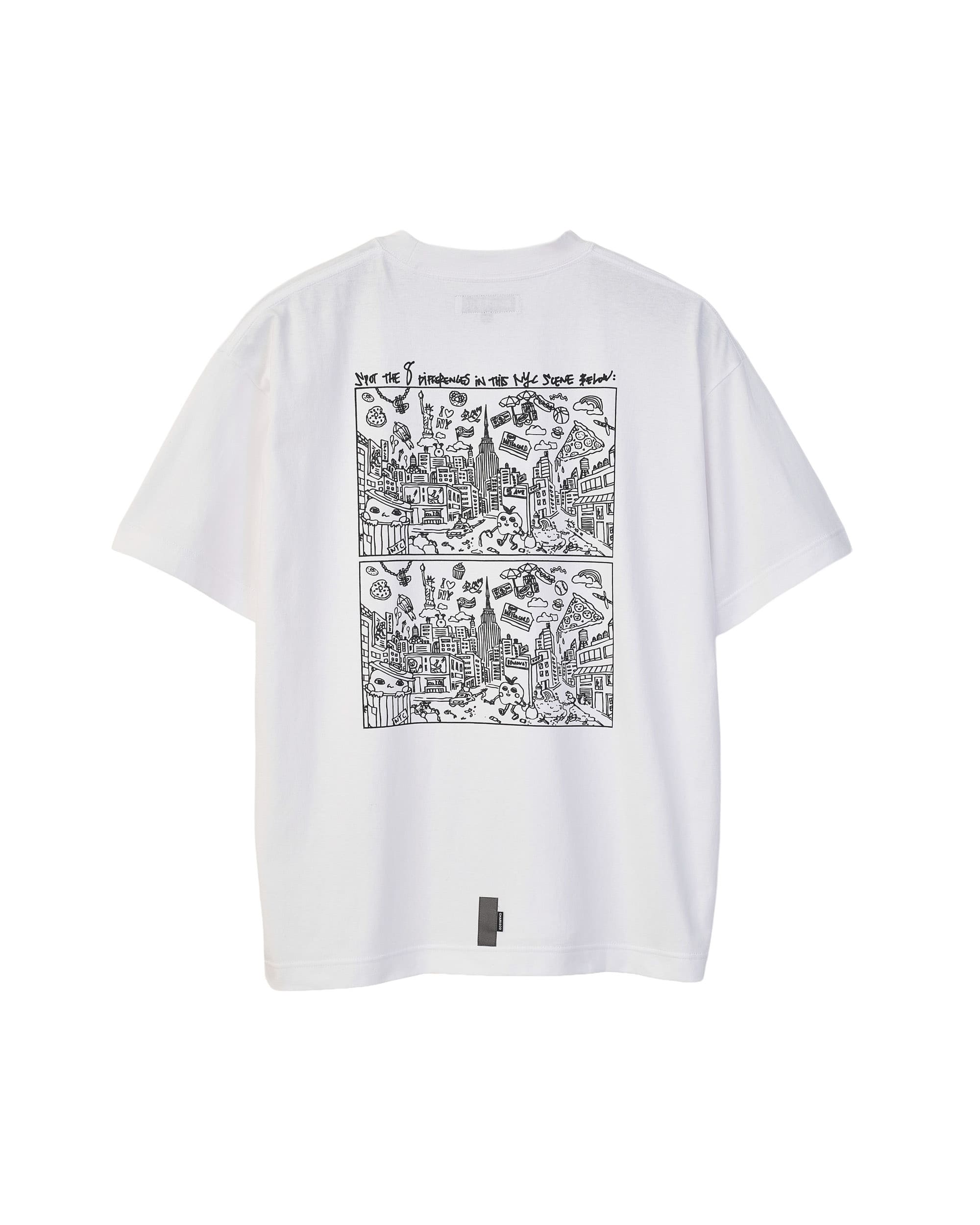 xCONNIE SPOT THE DIFFERENCE TEE