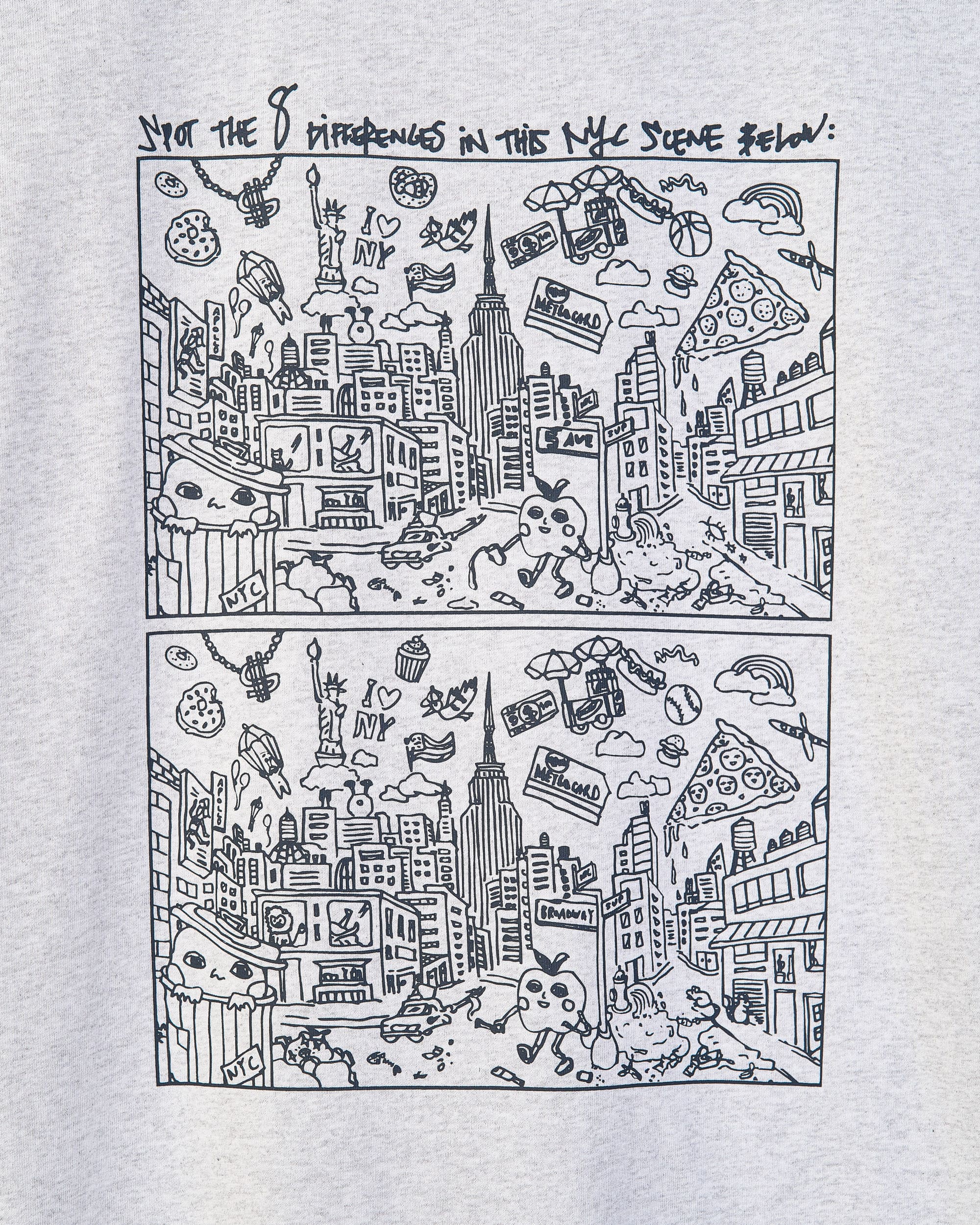 xCONNIE SPOT THE DIFFERENCE TEE