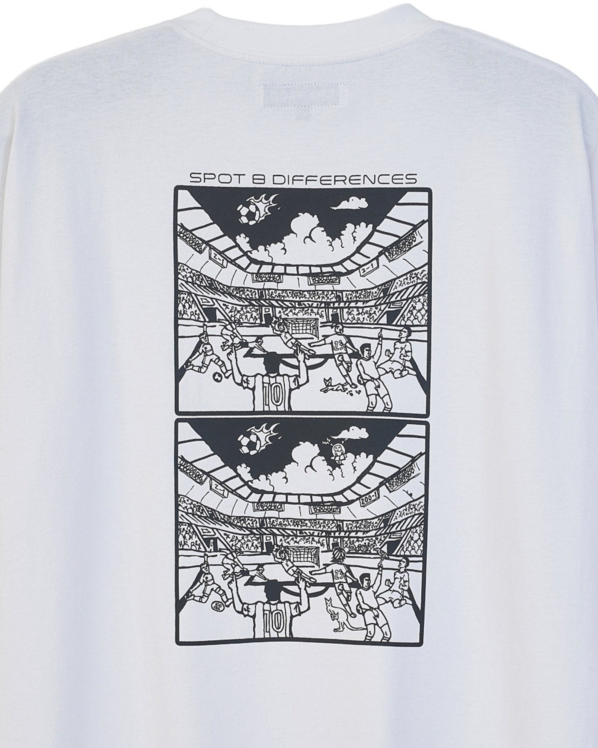 【8月初旬発売予定】SPOT THE DIFFERENCE SOCCER TEE
