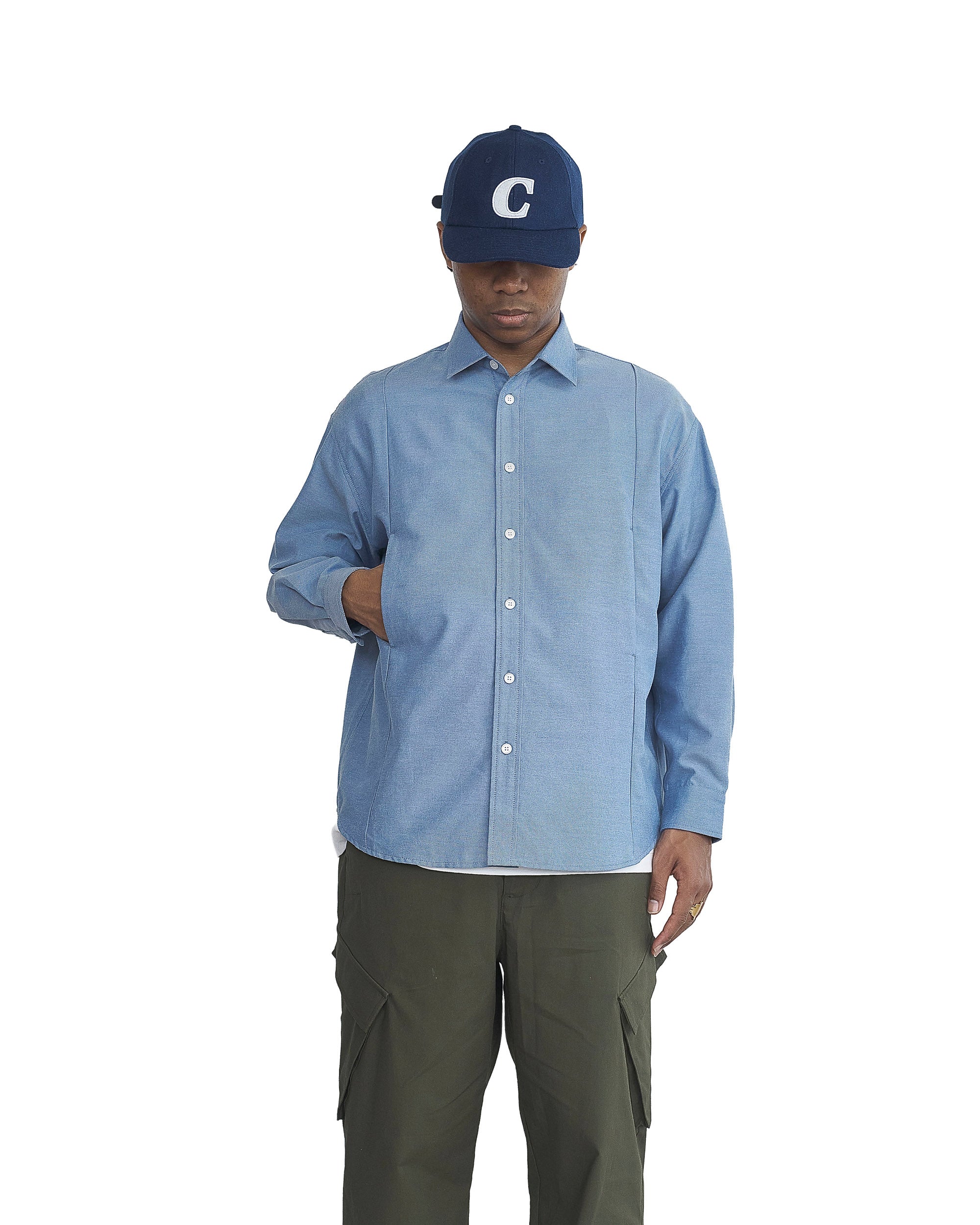 【8月初旬発売予定】STRUCTURED SIDE POCKET SHIRTS