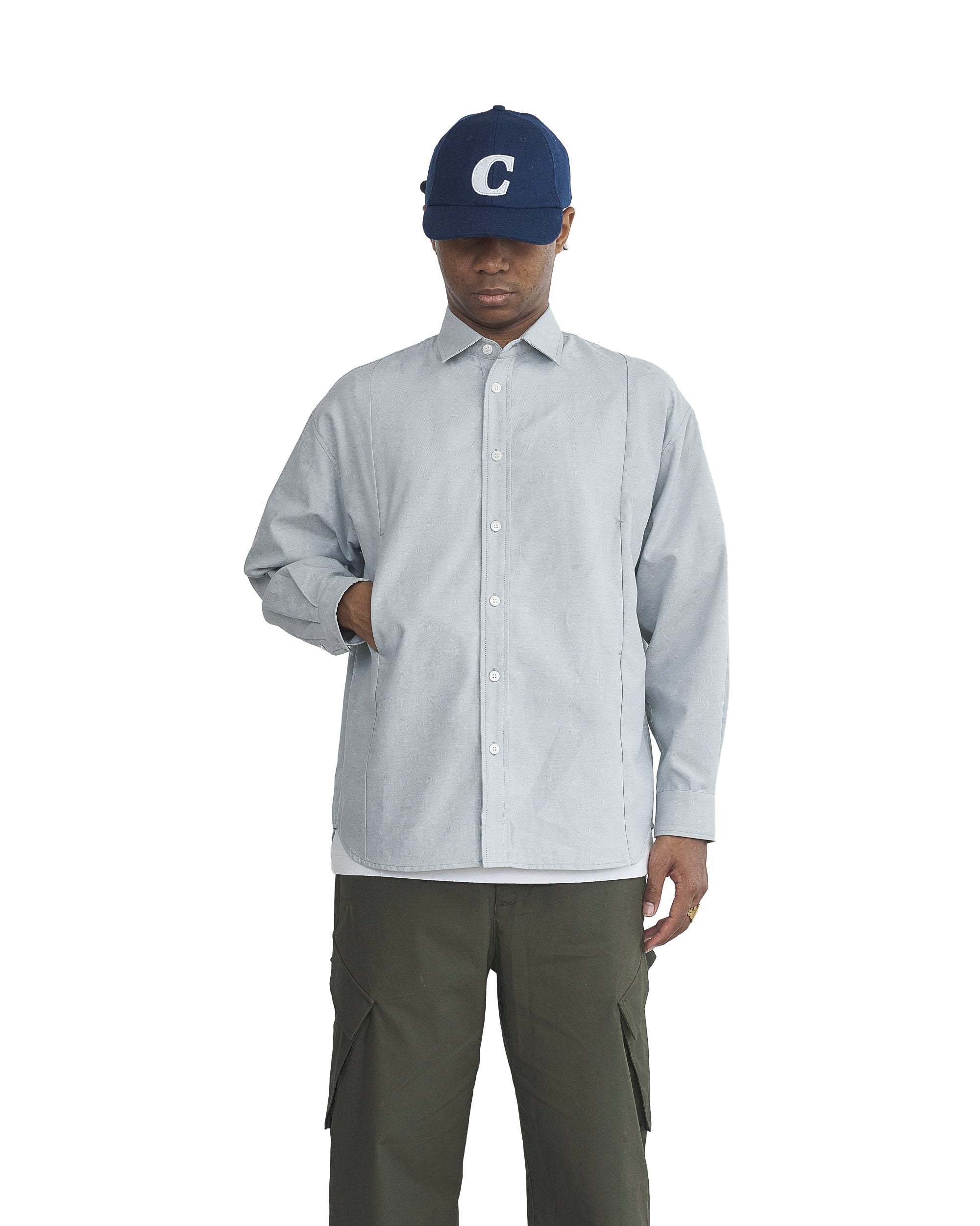 【8月初旬発売予定】STRUCTURED SIDE POCKET SHIRTS