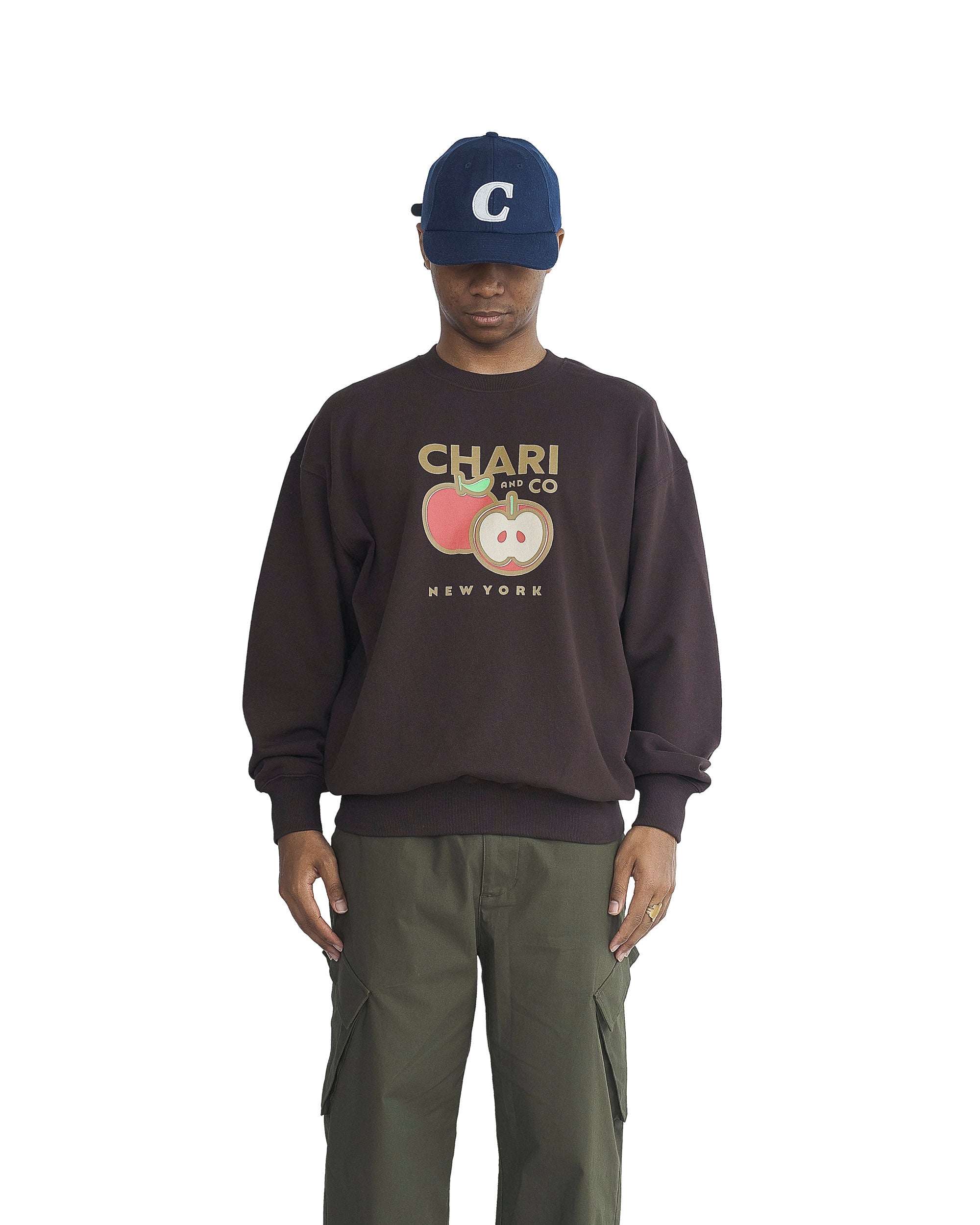 【9月初旬発売】BIG APPLE CITY CREWNECK SWEATS