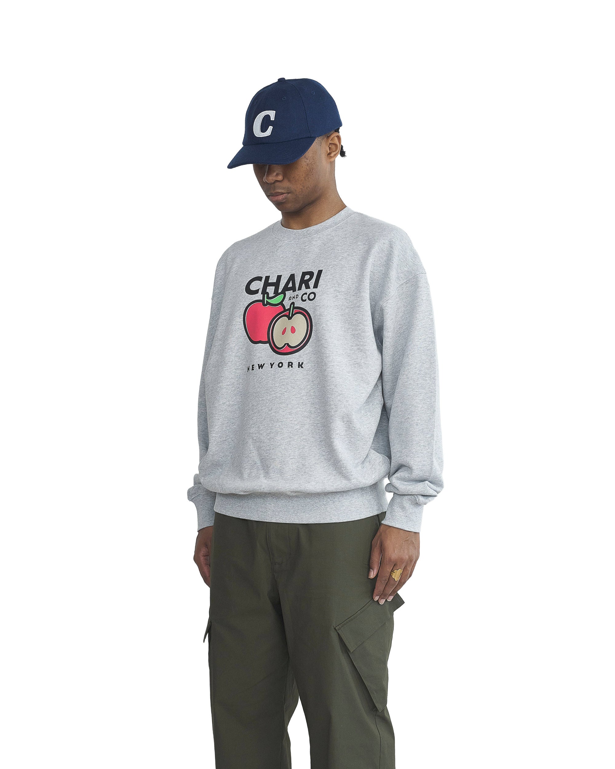 【9月初旬発売】BIG APPLE CITY CREWNECK SWEATS