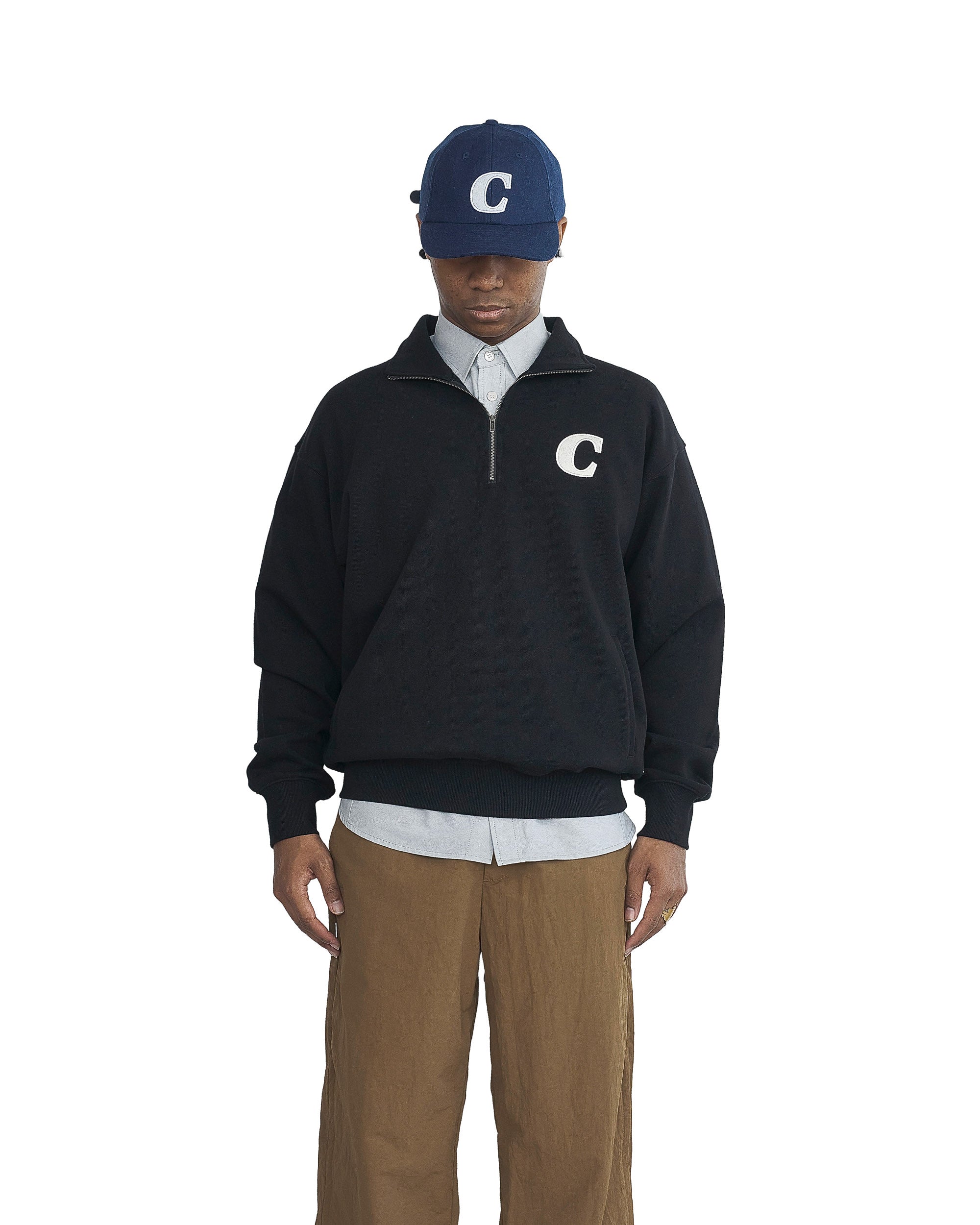 【10月中旬発売予定】INITIAL C HALFZIP SWEATS