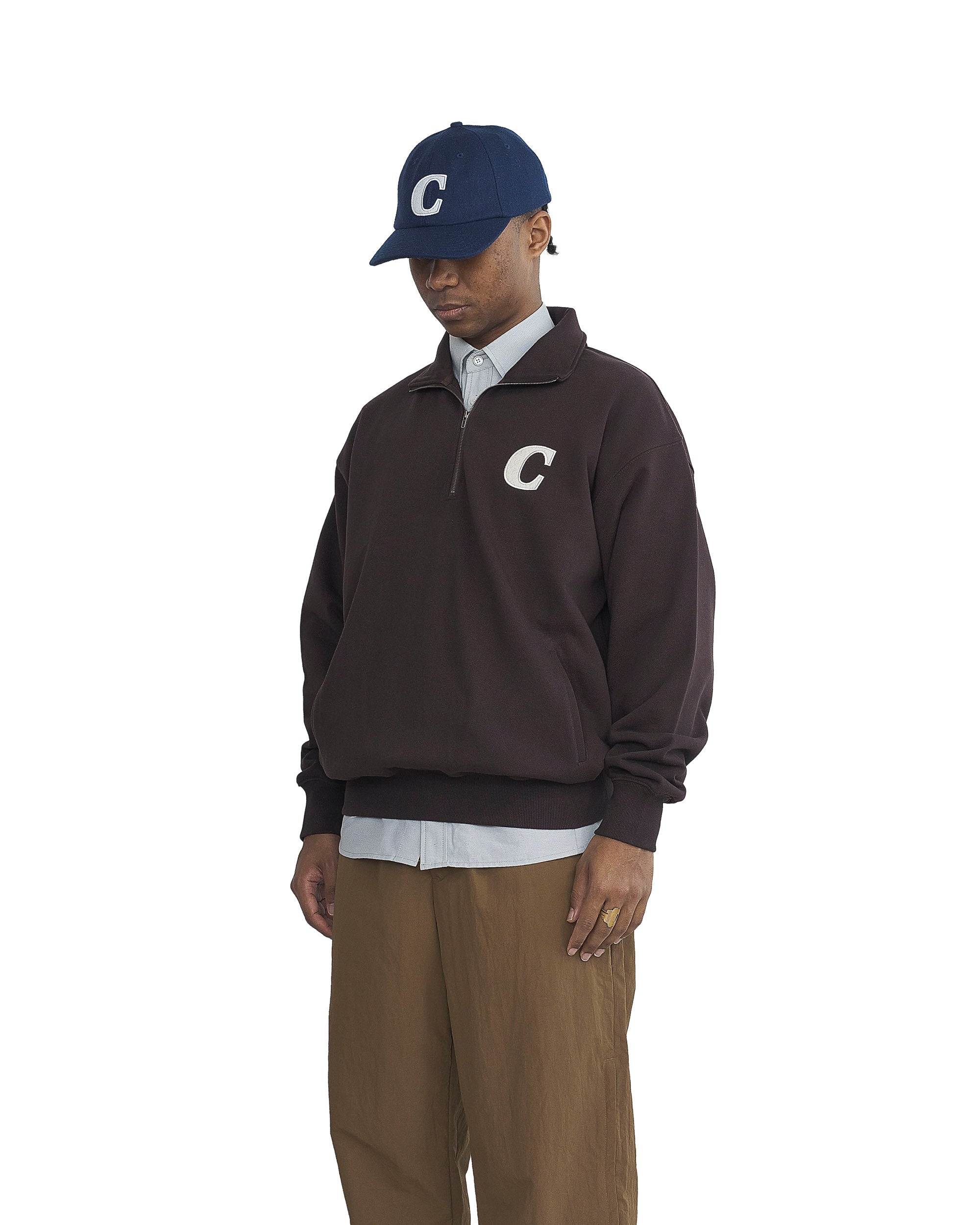 【10月中旬発売予定】INITIAL C HALFZIP SWEATS