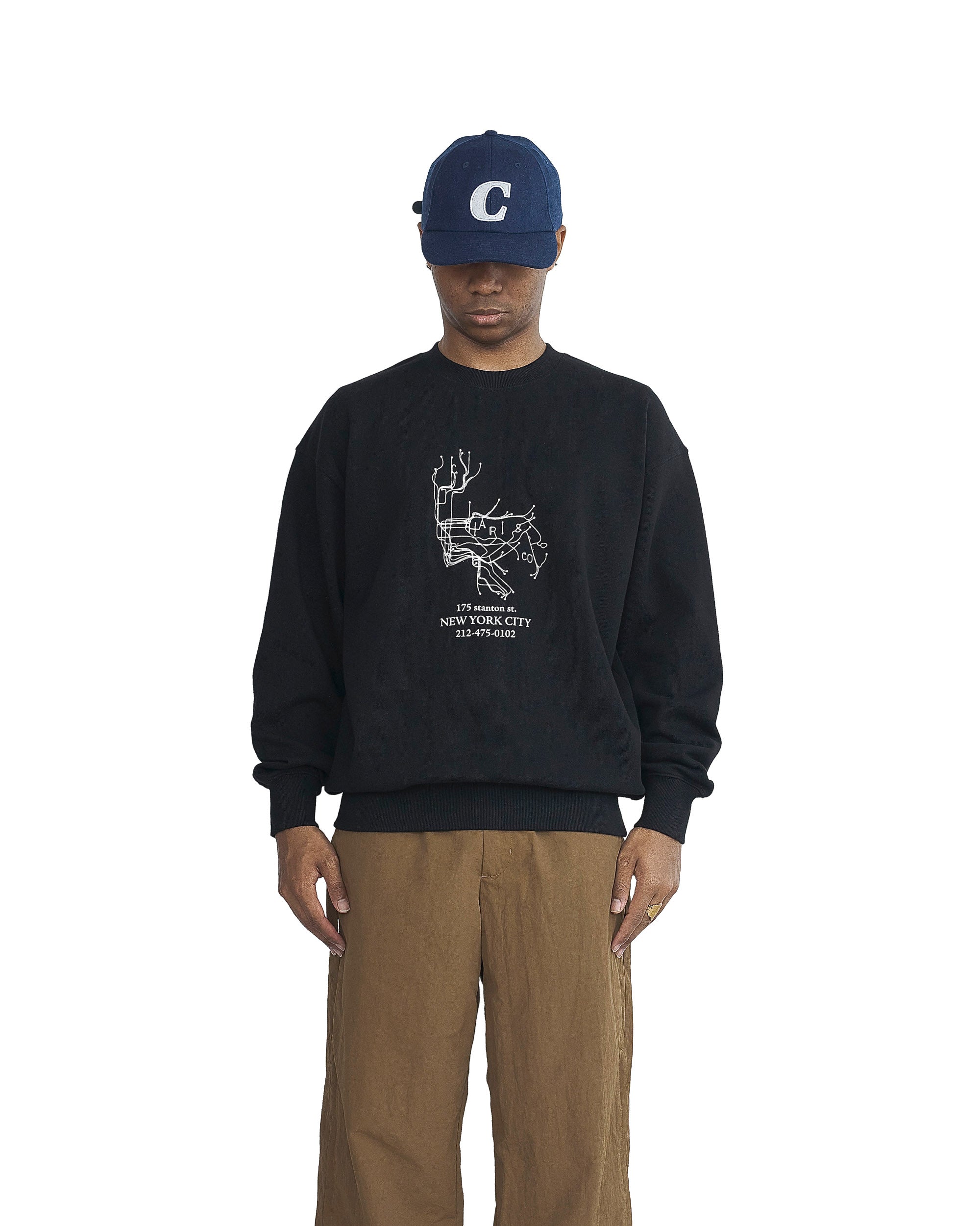 【9月初旬発売予定】CHARI METRO MAP SWEATS