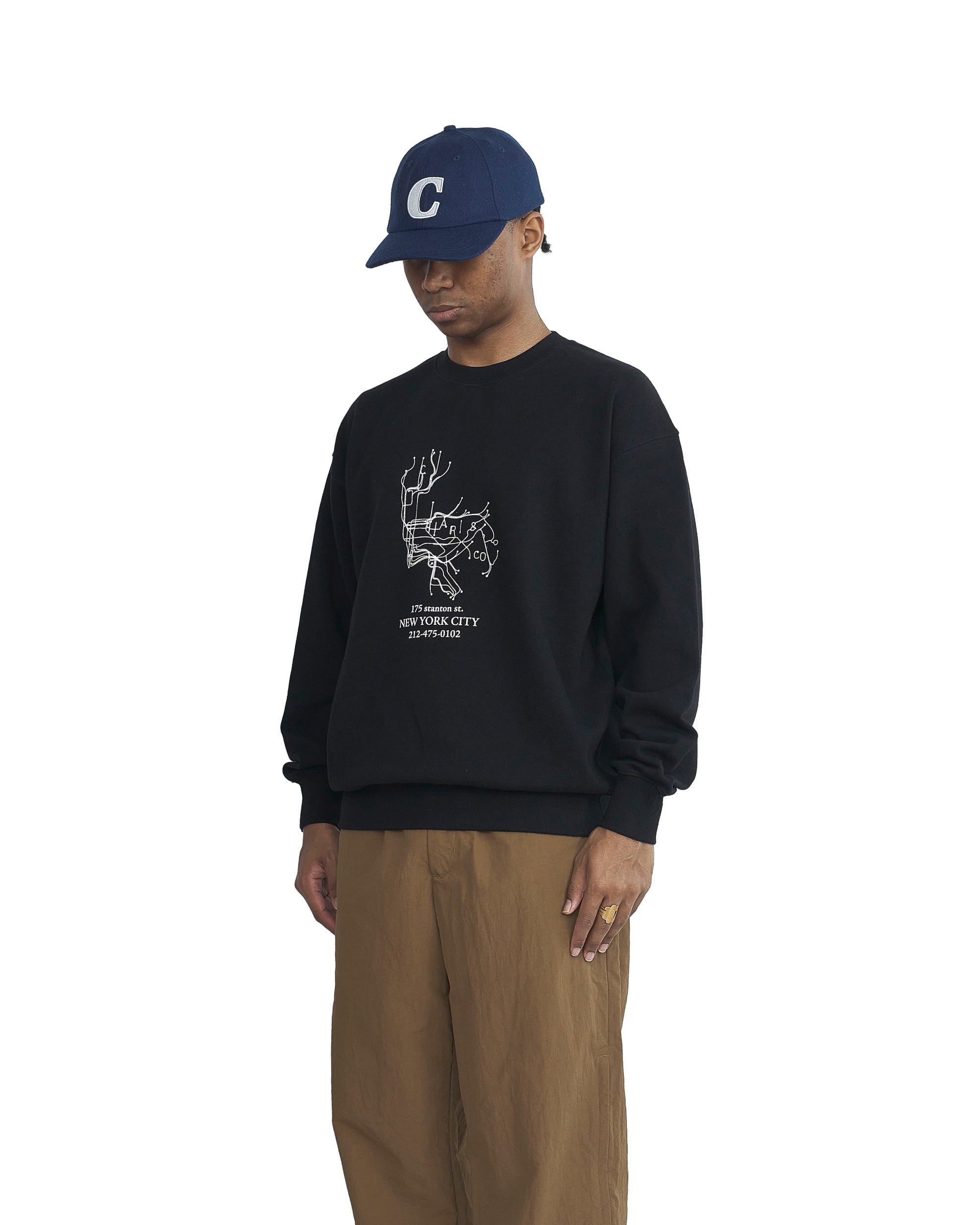 【9月初旬発売予定】CHARI METRO MAP SWEATS