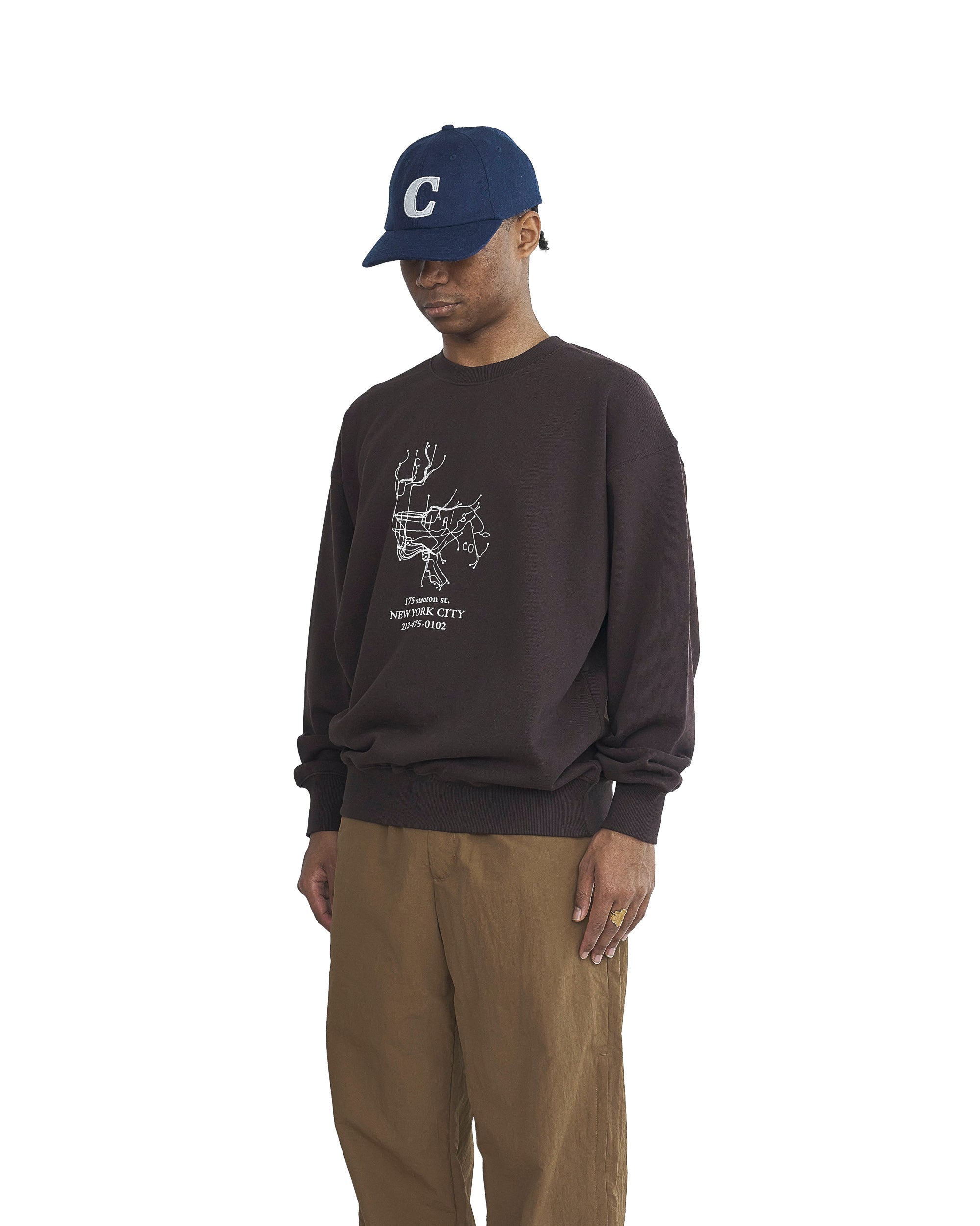 【9月初旬発売予定】CHARI METRO MAP SWEATS